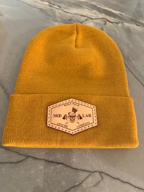 Apache Company (Current) Leather Patch Beanie camel.png