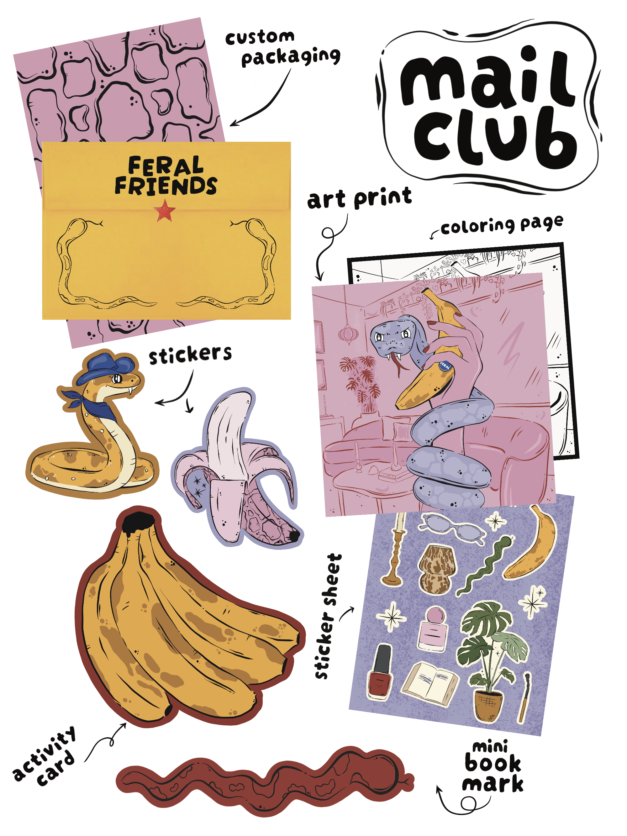 Feral Friends Mail Club