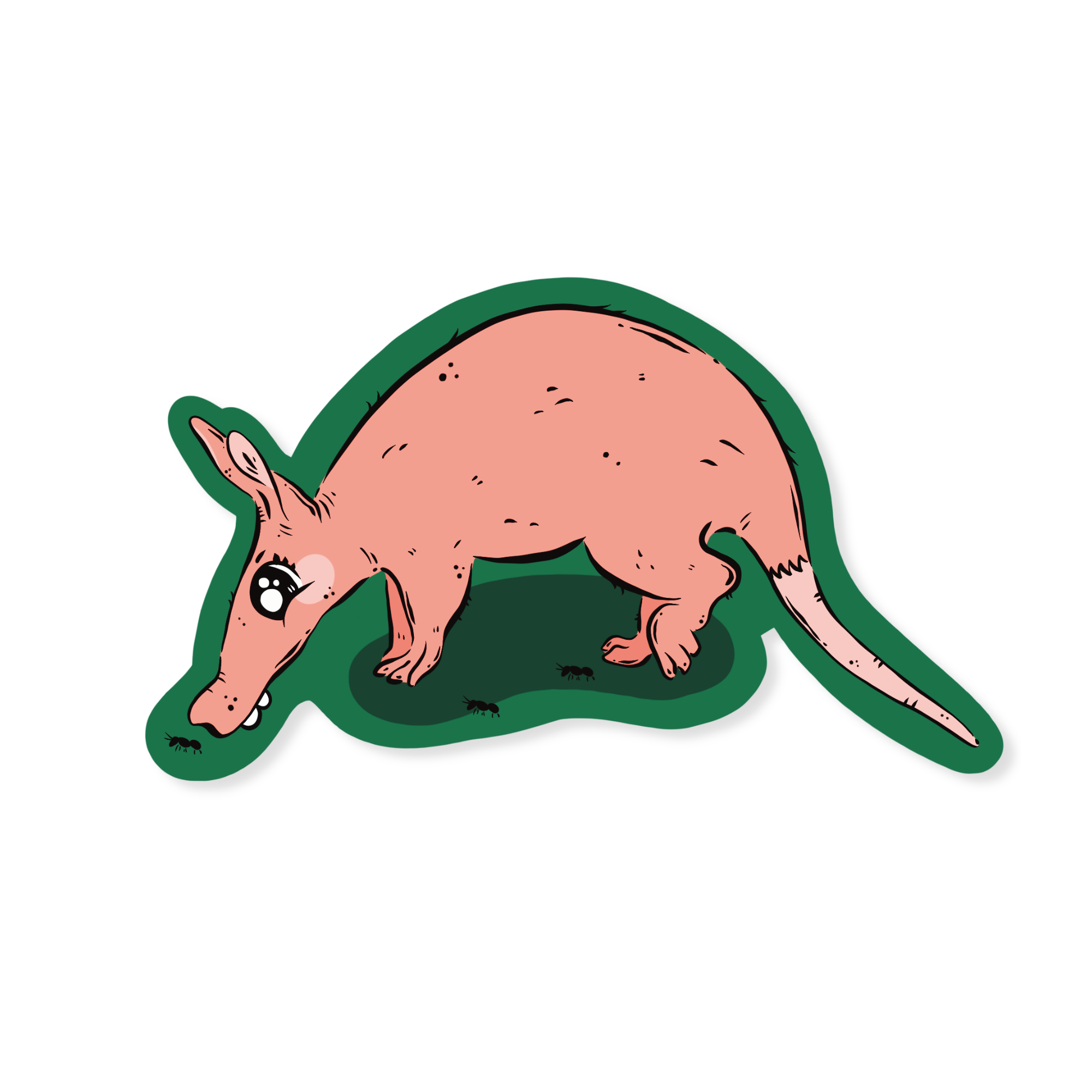 Aardvark Sticker
