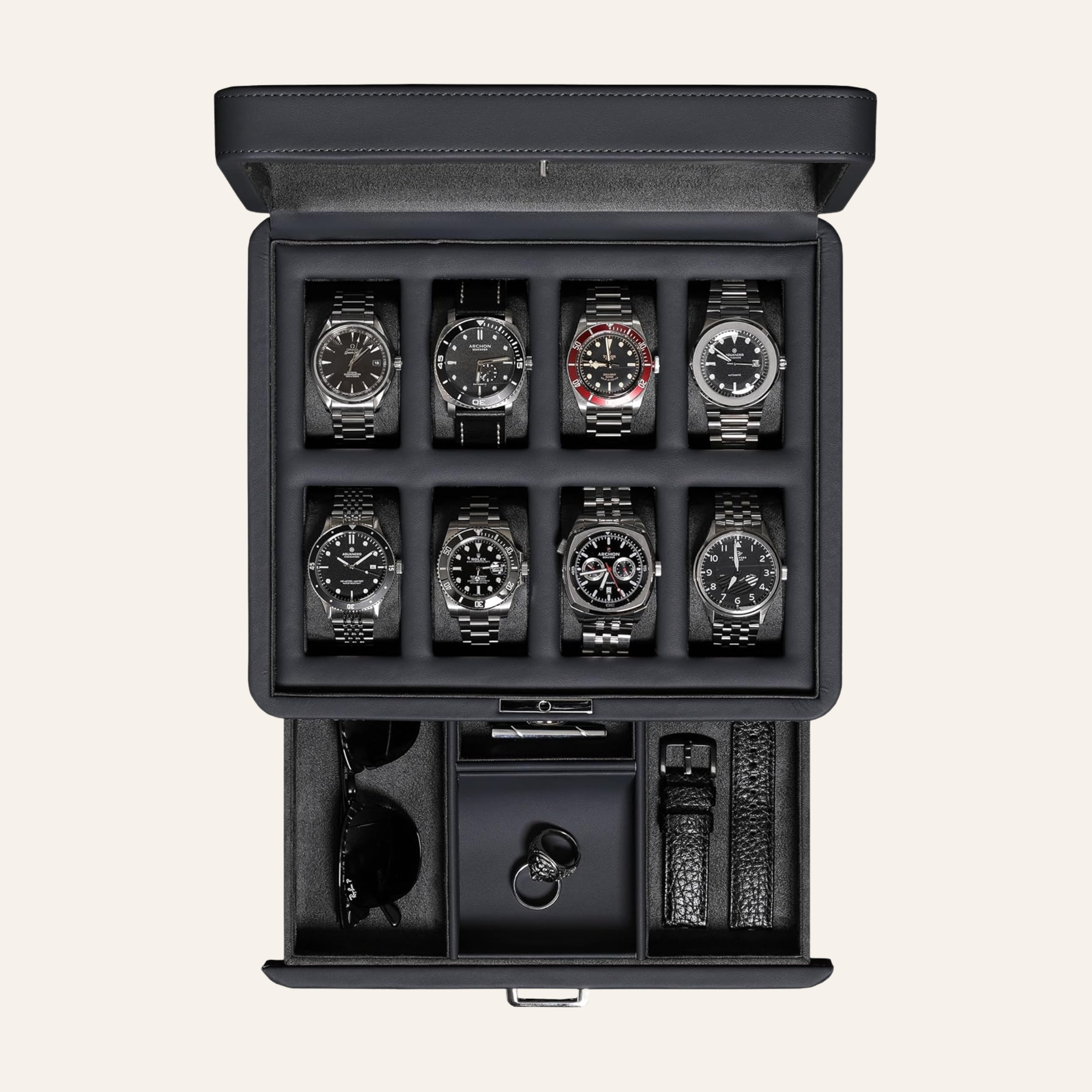 8-Slot Watch Box