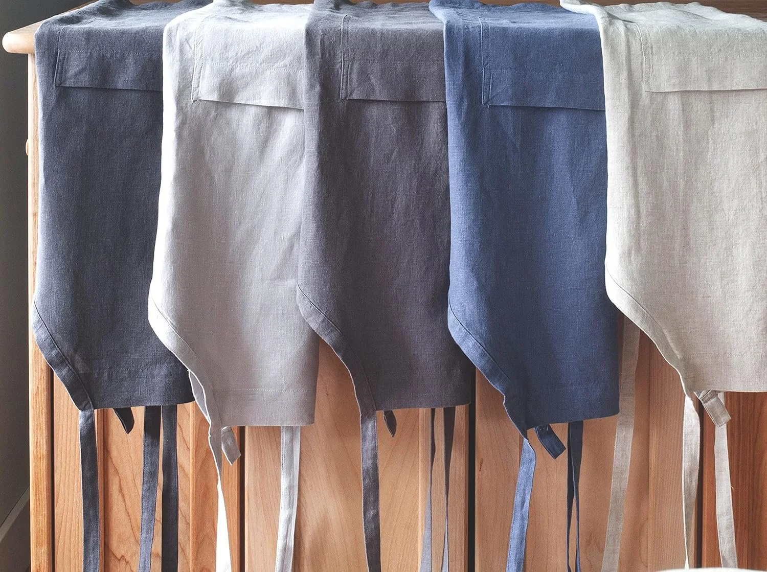 Stonewashed Linen Apron ~$32