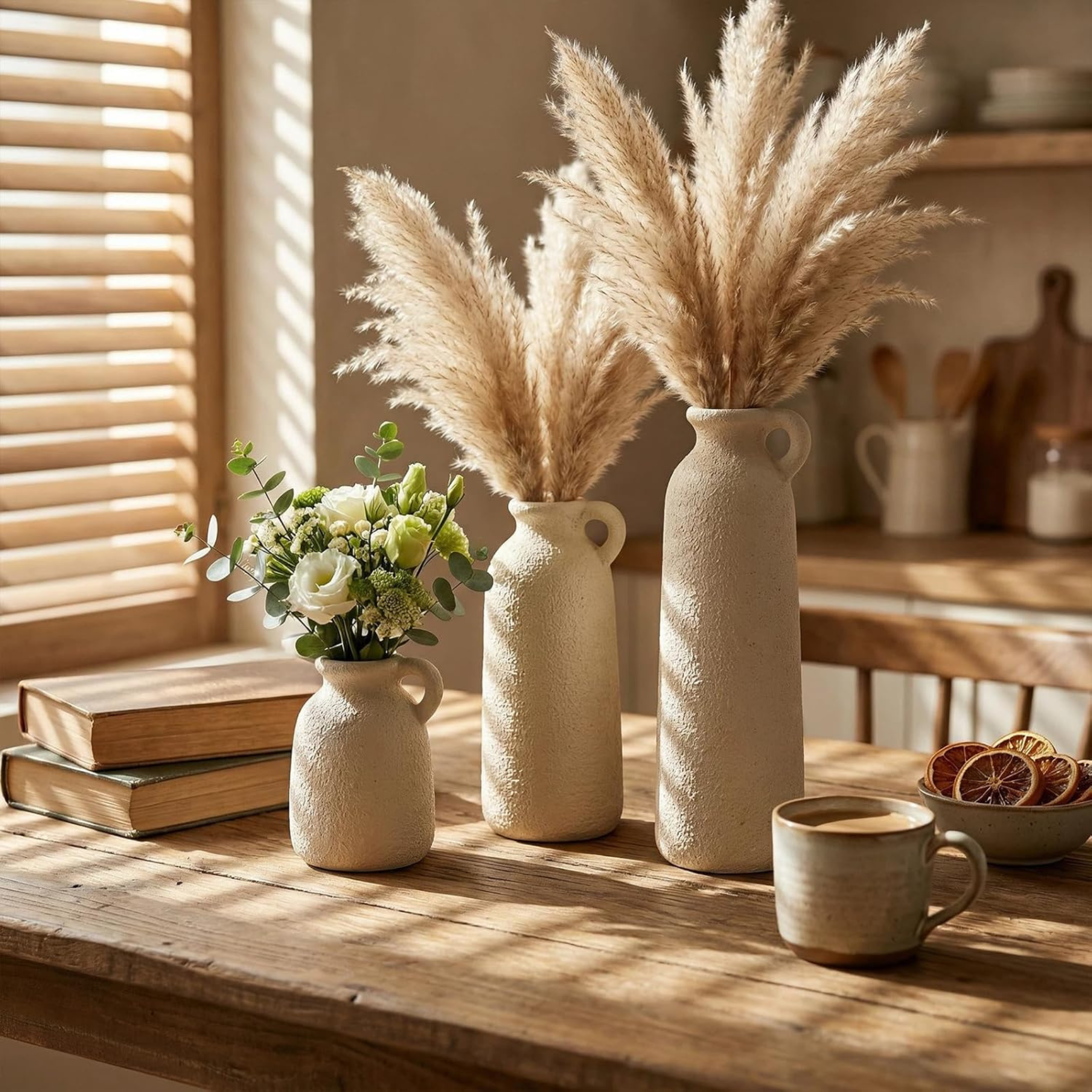 Ceramic vase set