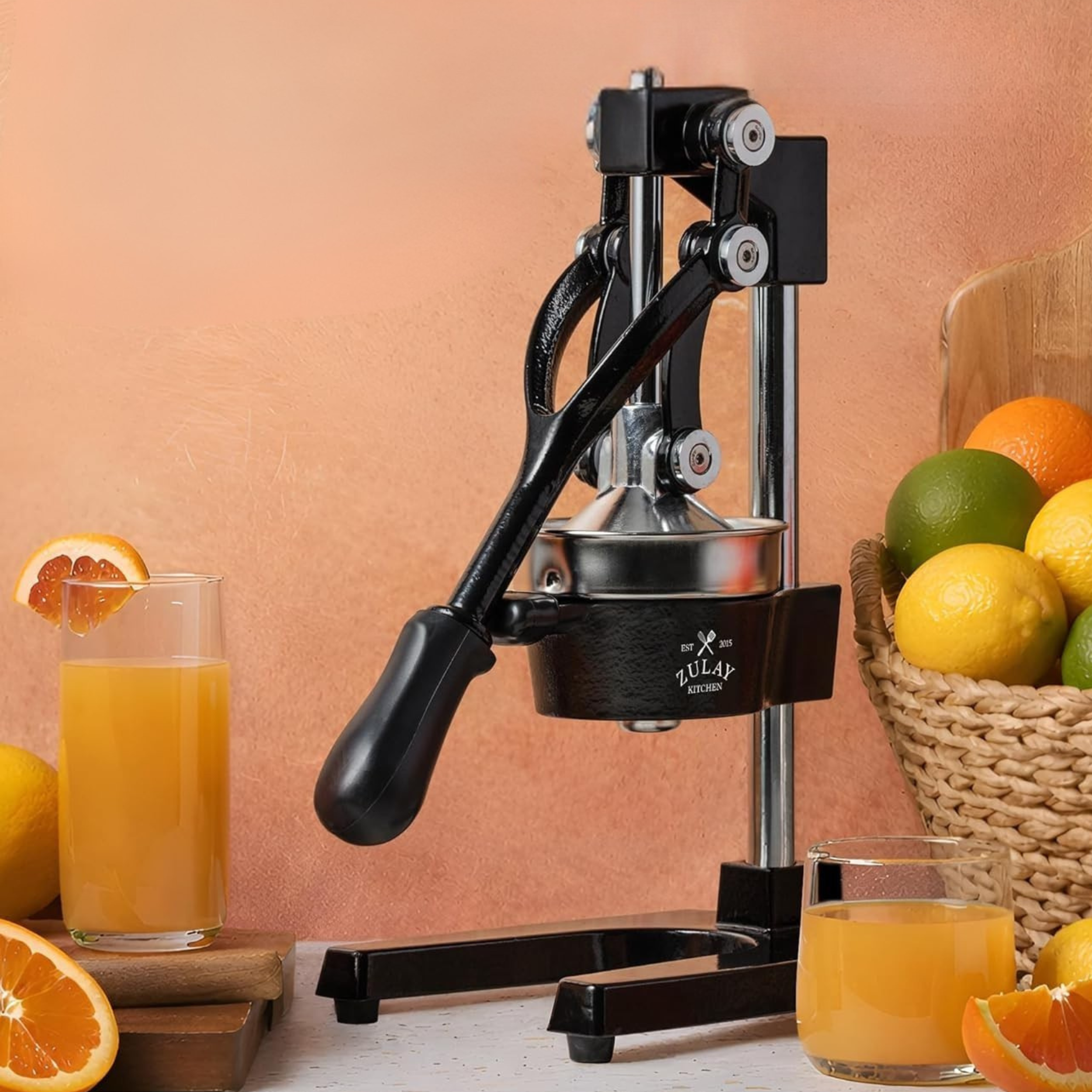 Cast Iron Citrus Press