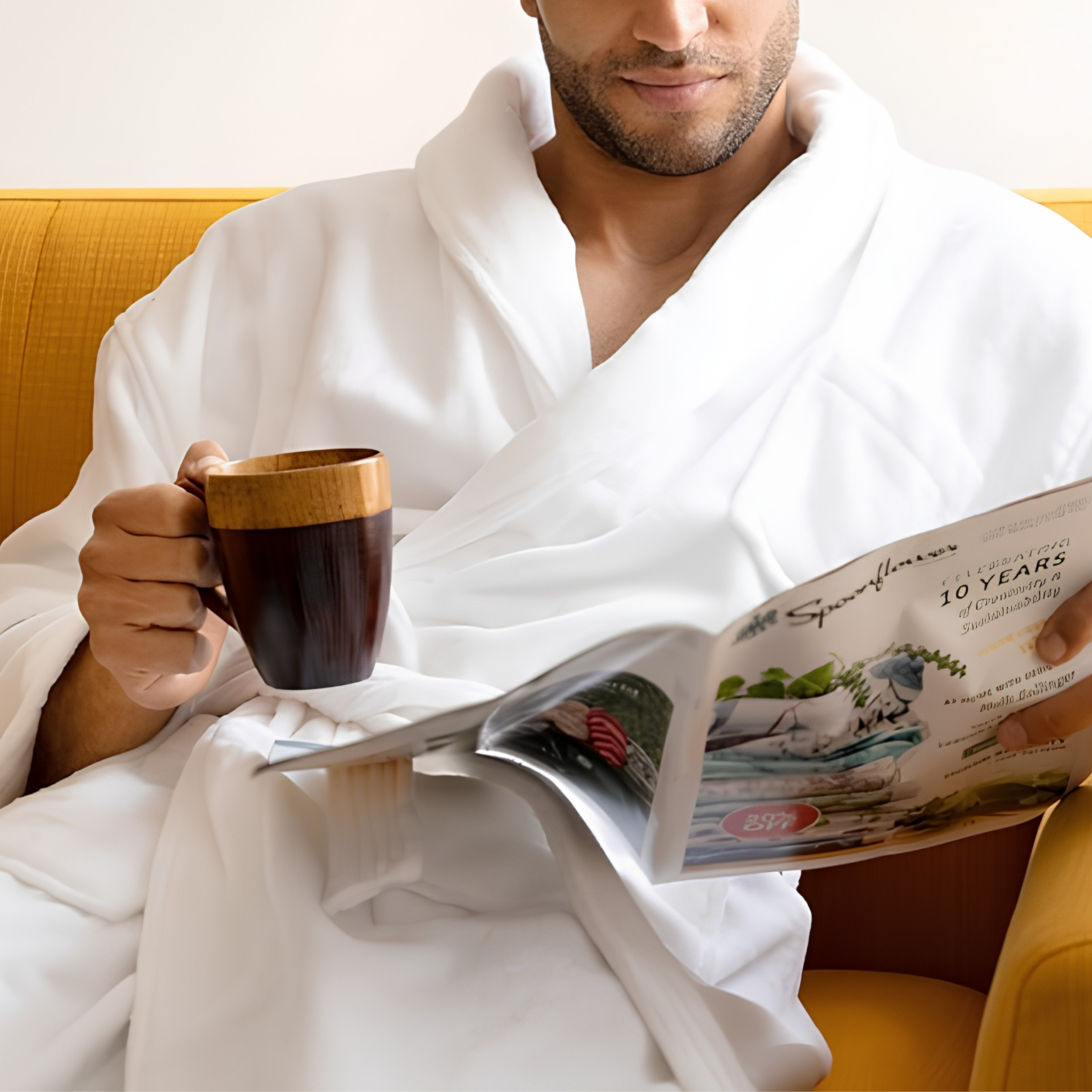 Alpine Swiss Cotton Robe