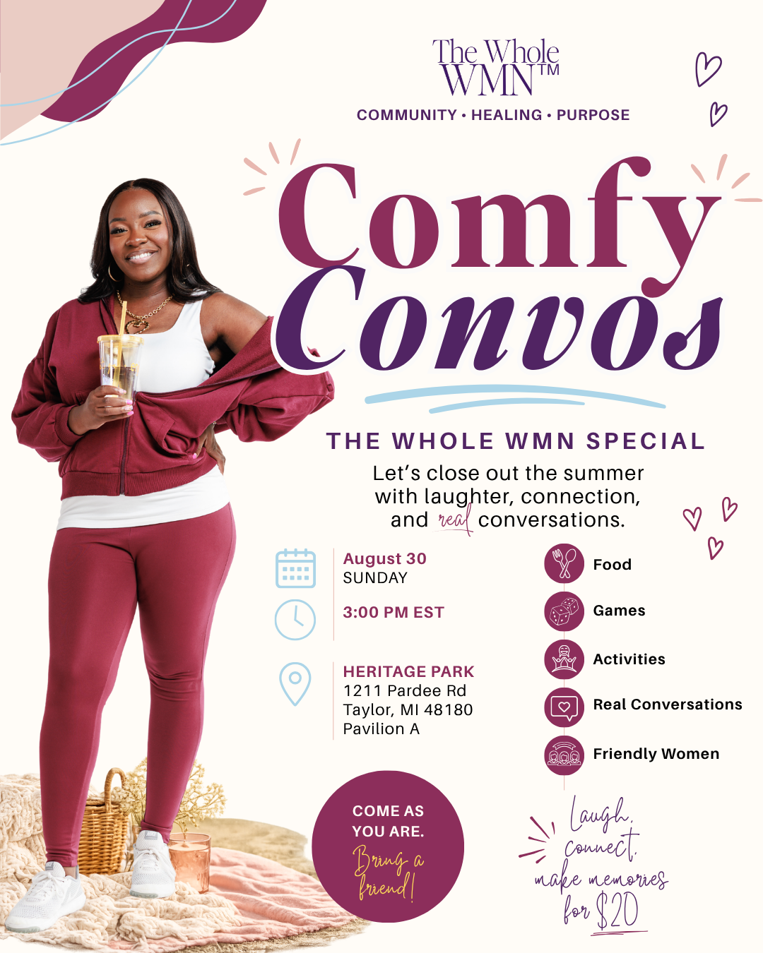 Comfy Convo: Summer Picnic