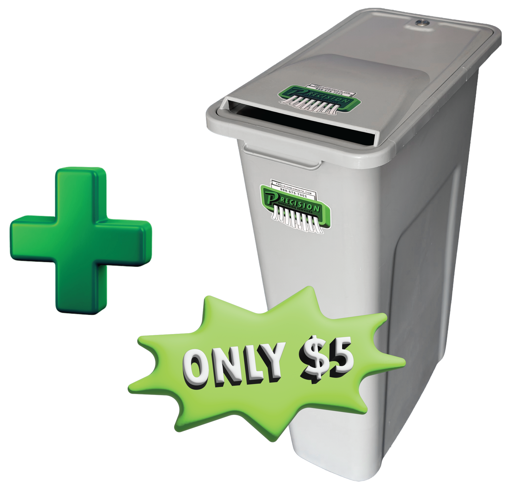 Add Paper Shredding to Medical Waste Contract for 5 Dollars