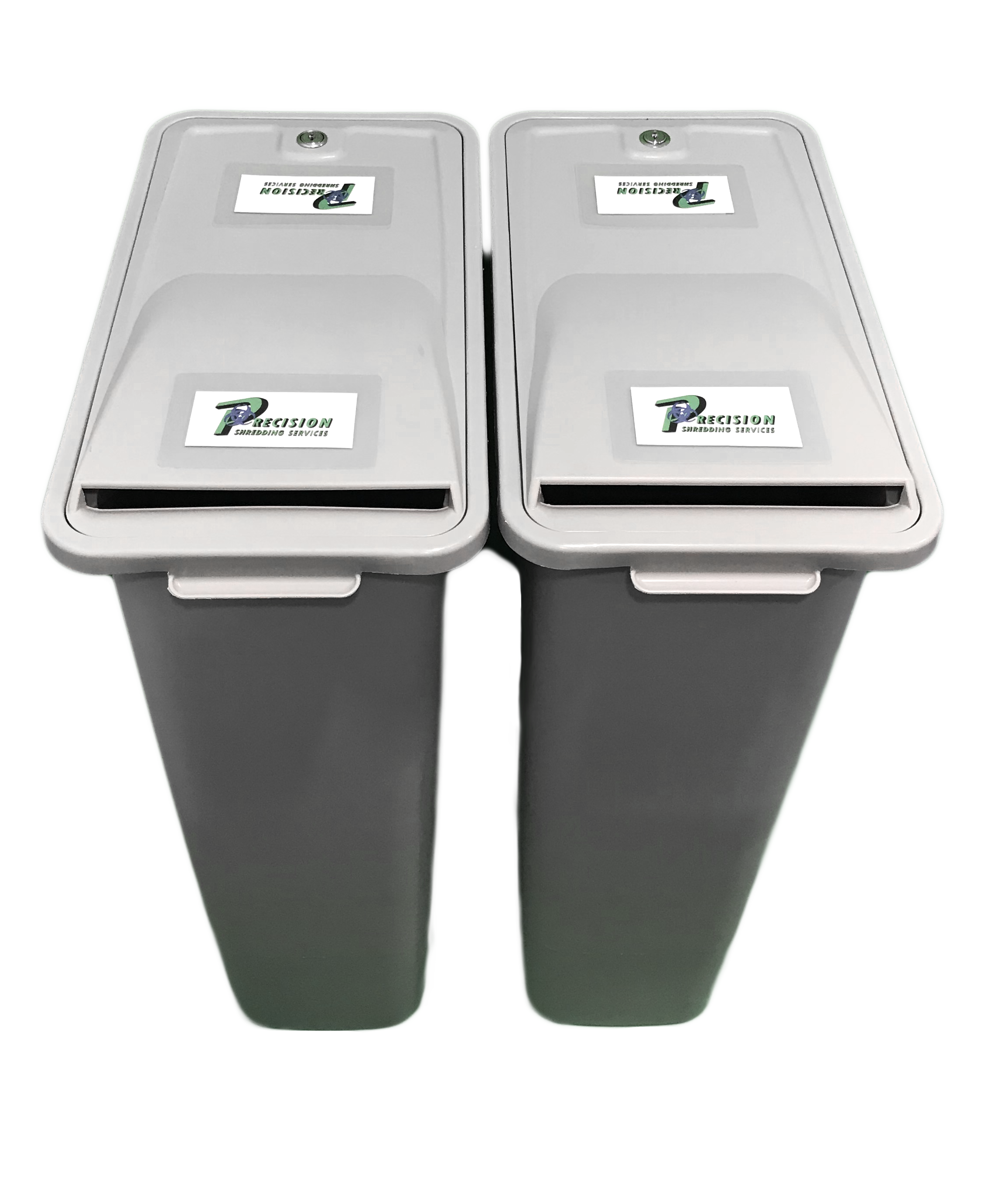 23 Gallon Shredinator containers, Paper Shredding Collection Receptacles