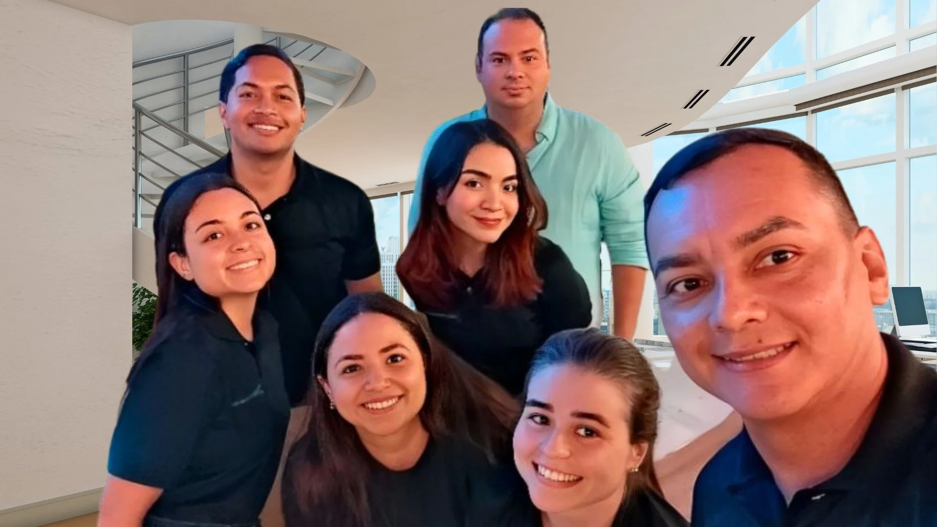 DNA Logistix Operations Support Center team in Barranquilla, Colombia, providing back-office logistics support including documentation, reporting, and process improvement.