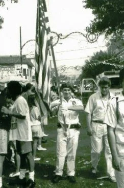 Serving my community before we had phone cameras