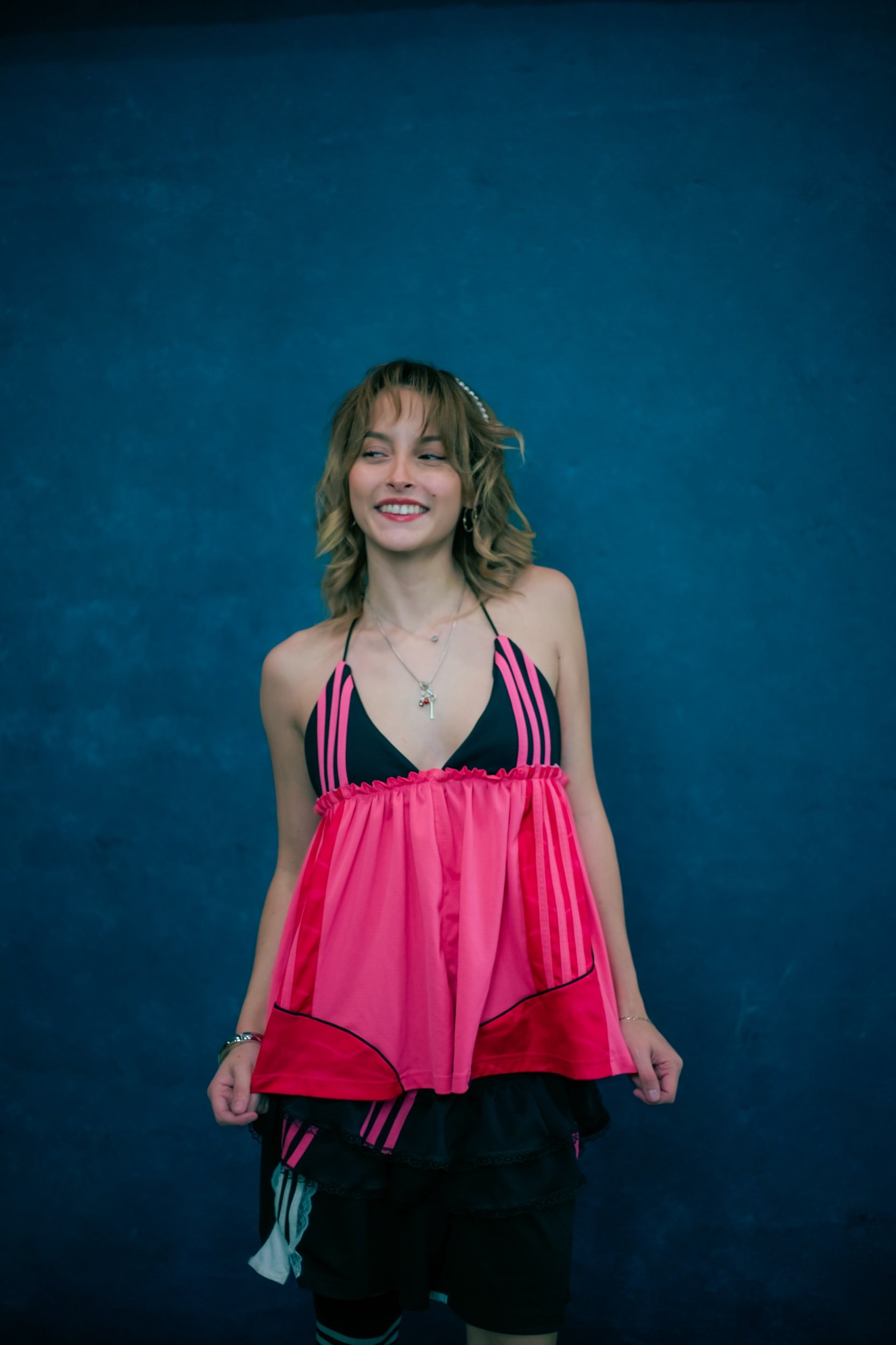 Pink tank