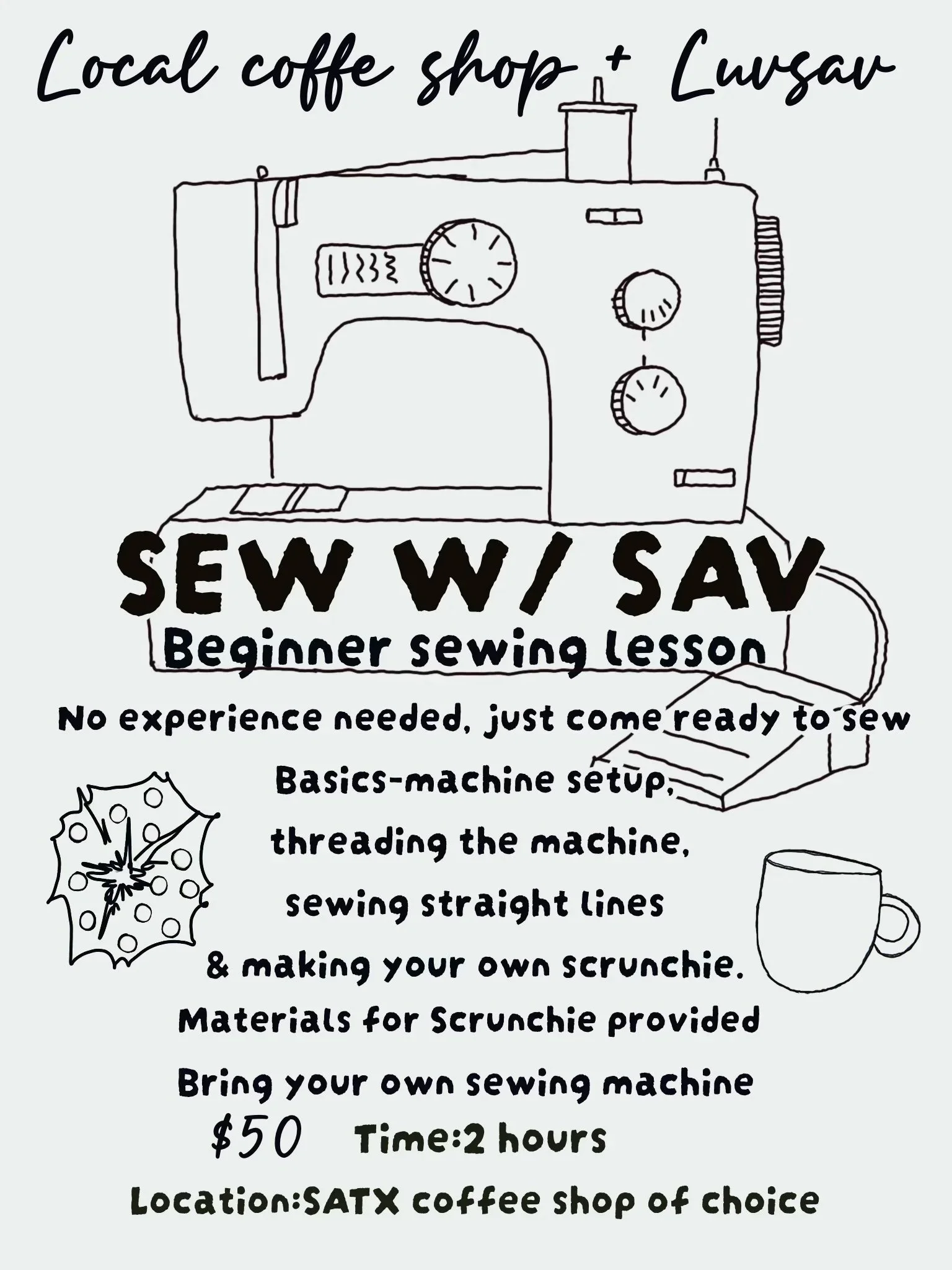 sewing with sav