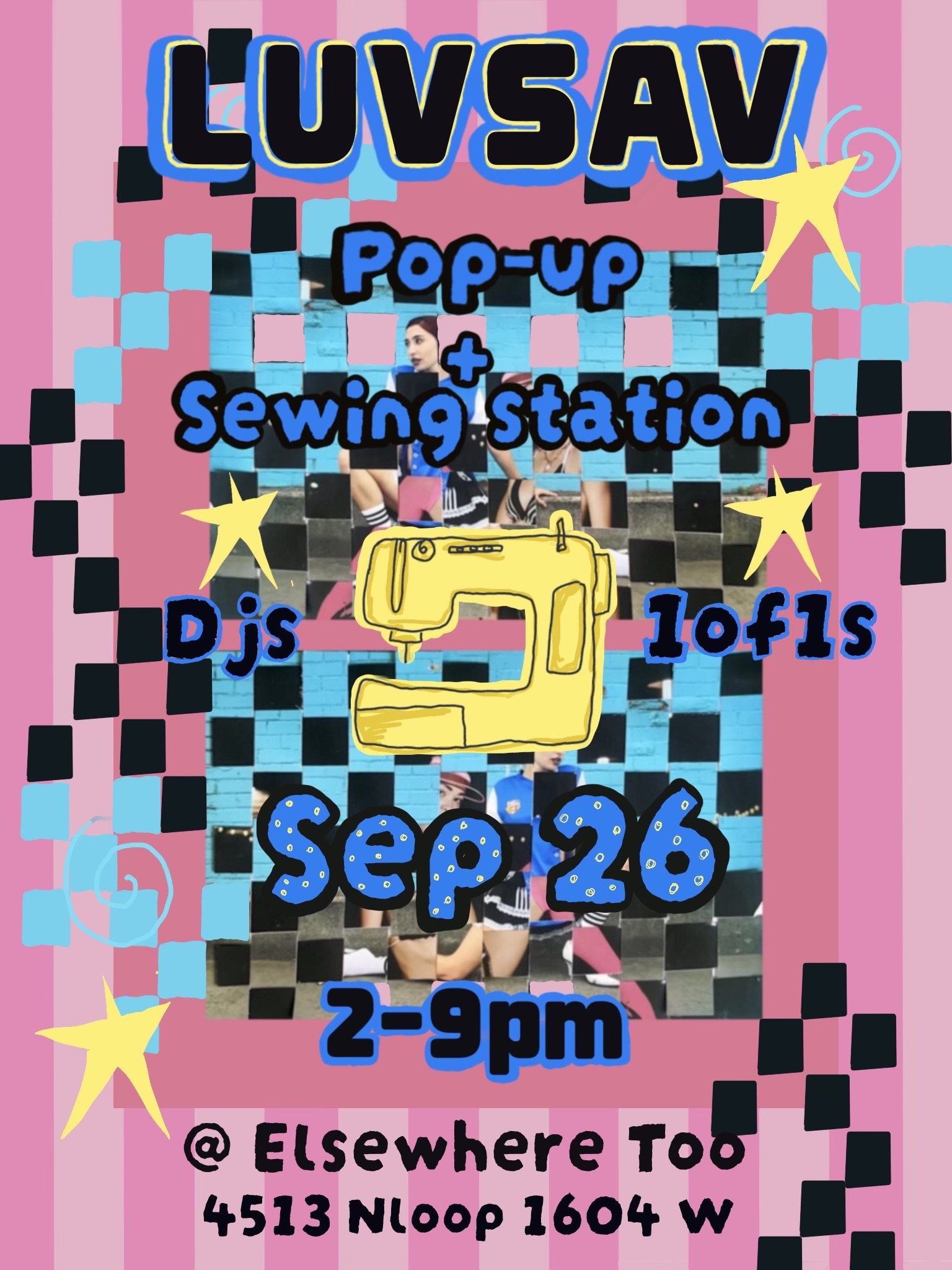 LUVSAV pop-up