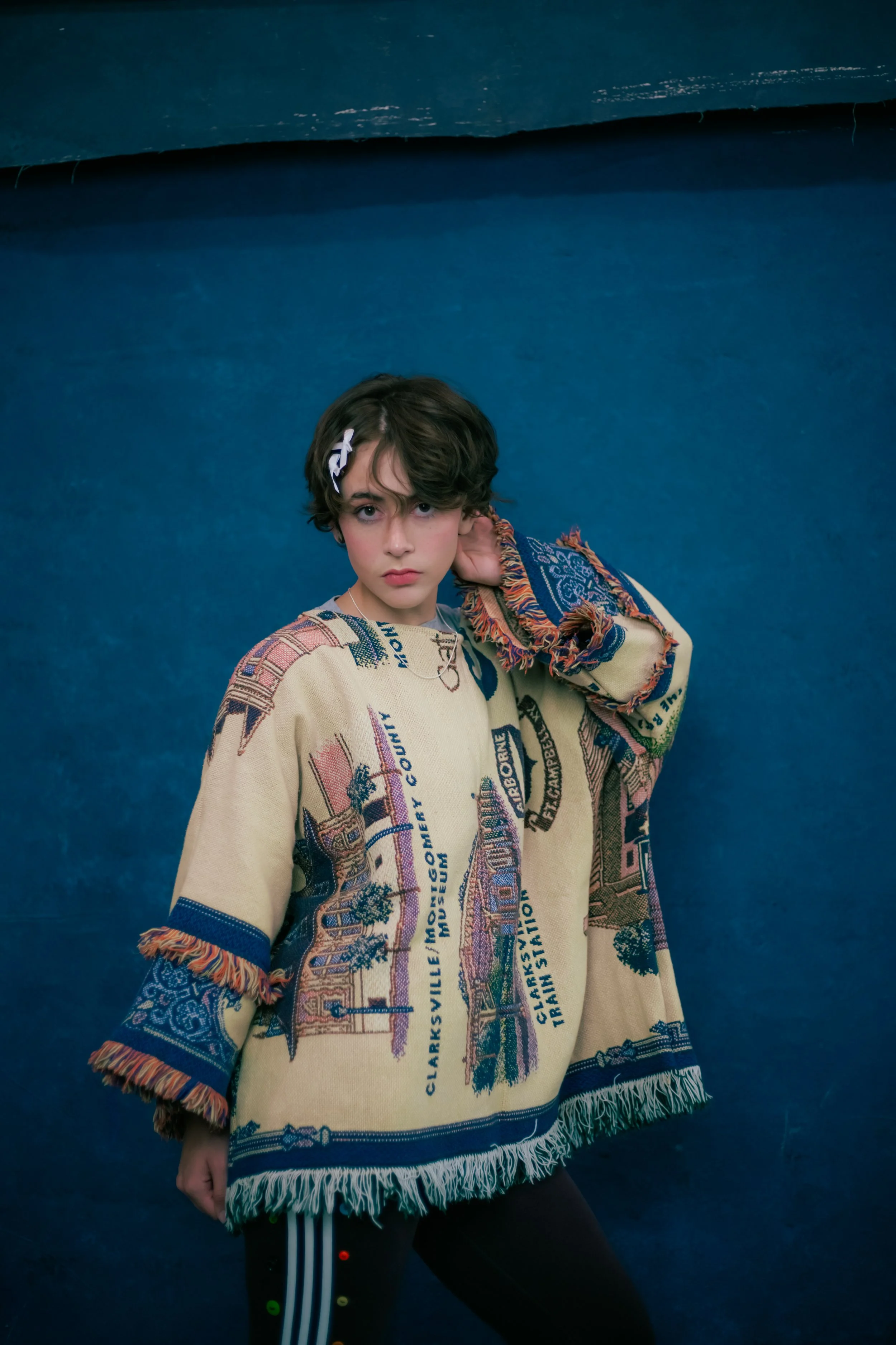 School Tapestry jacket