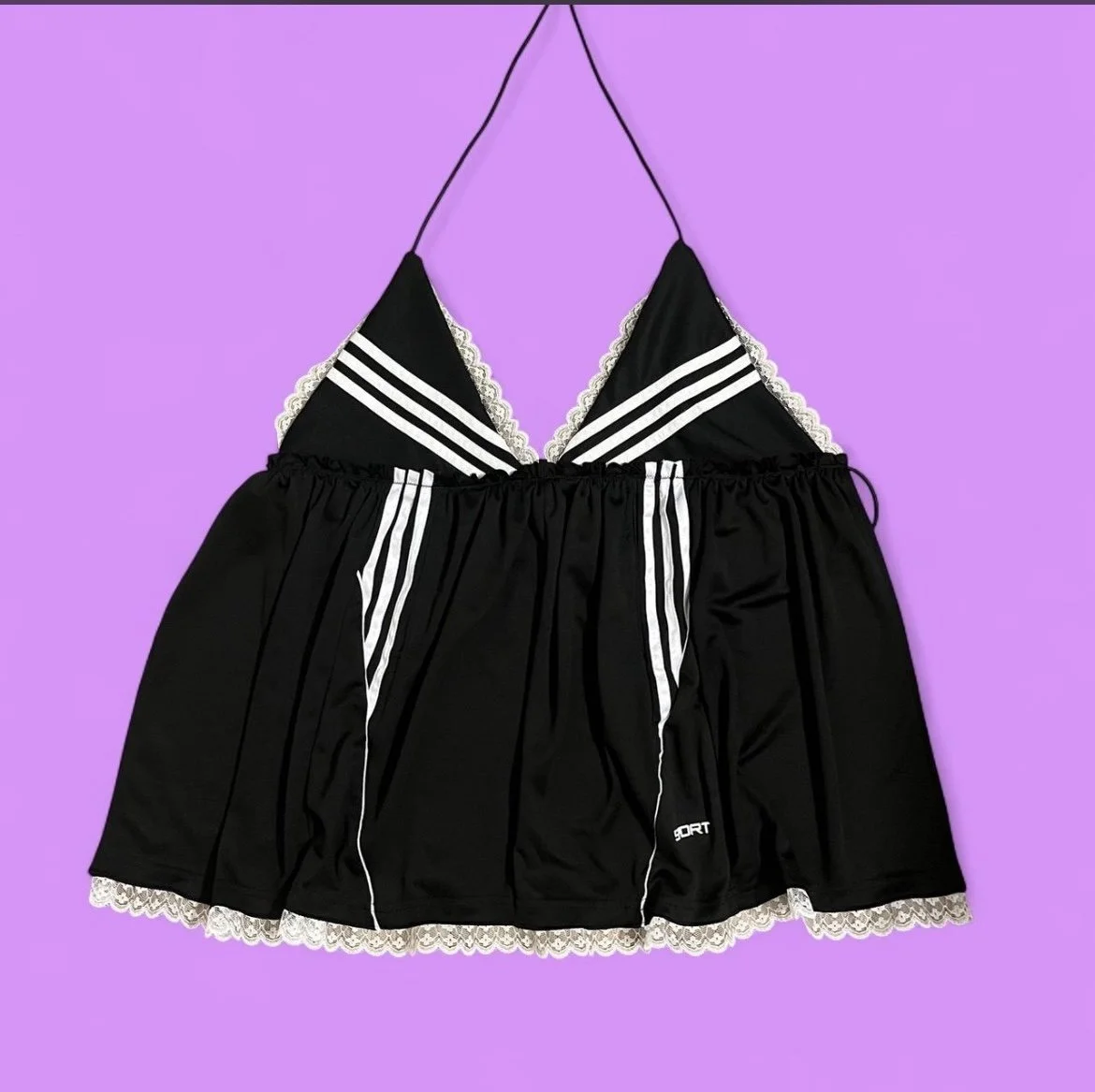ruffled top