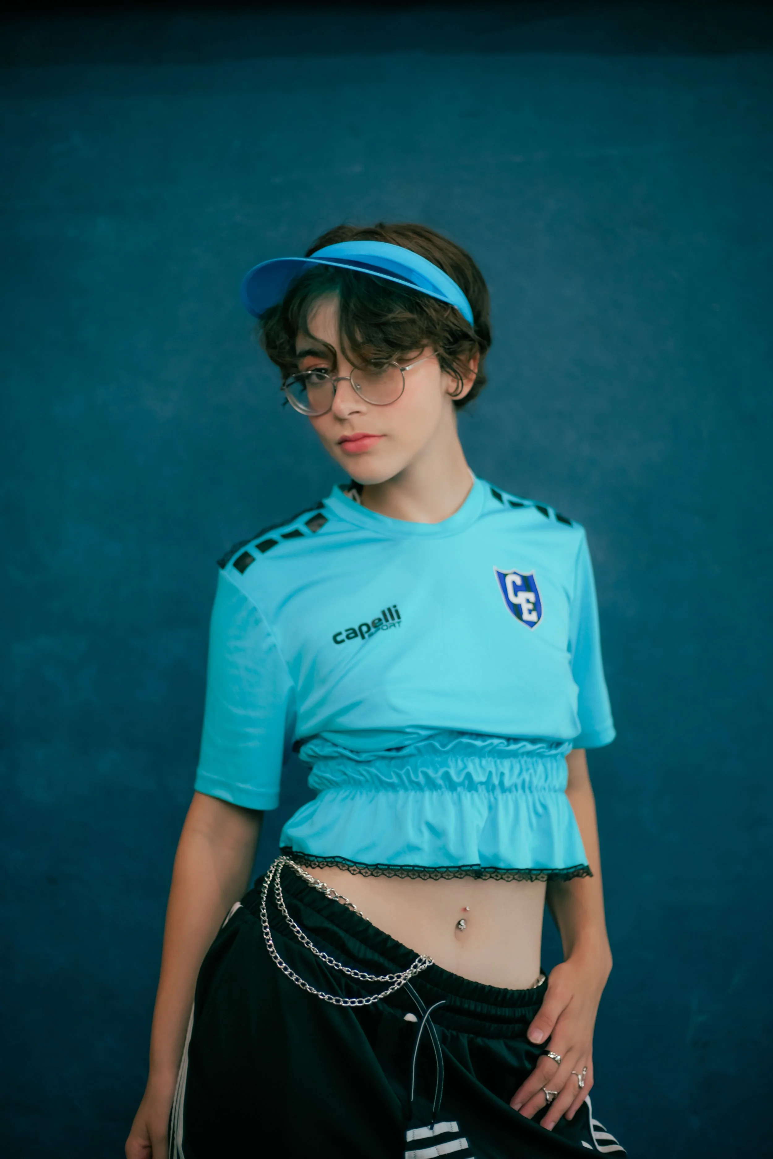 Teal jersey