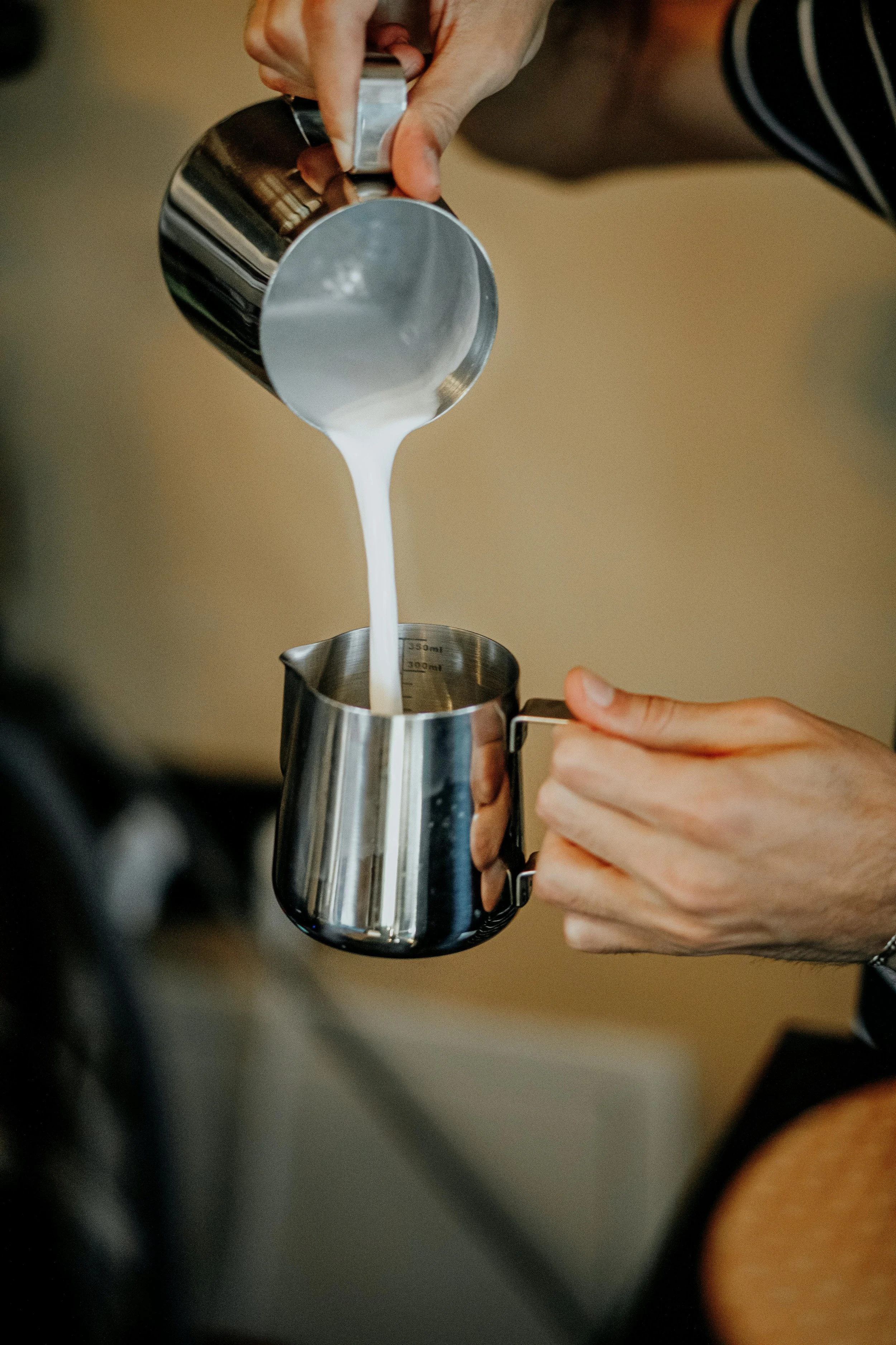 Guests gathering around handcrafted coffee and meaningful conversation