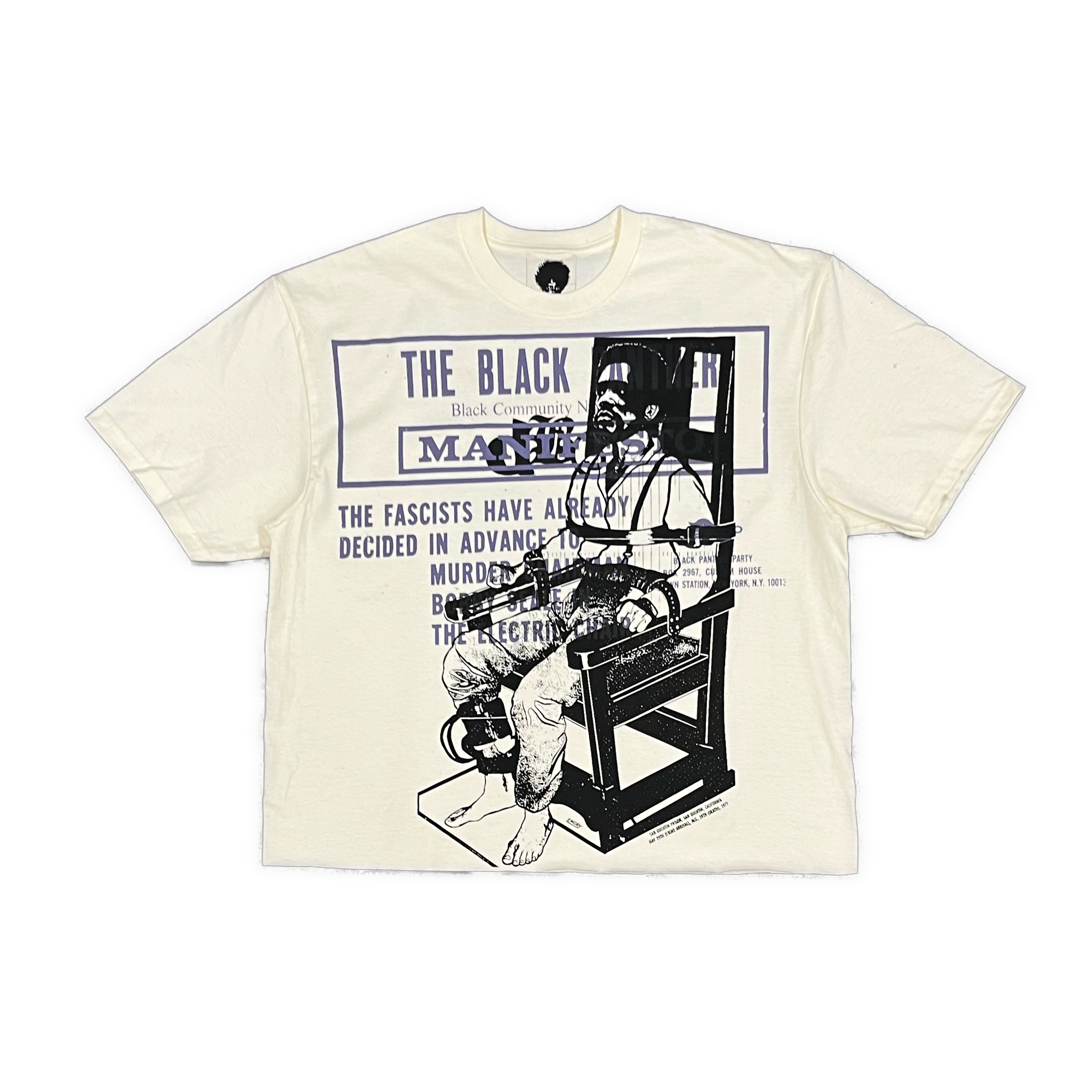 BLACK PANTHER MANIFESTO TEE