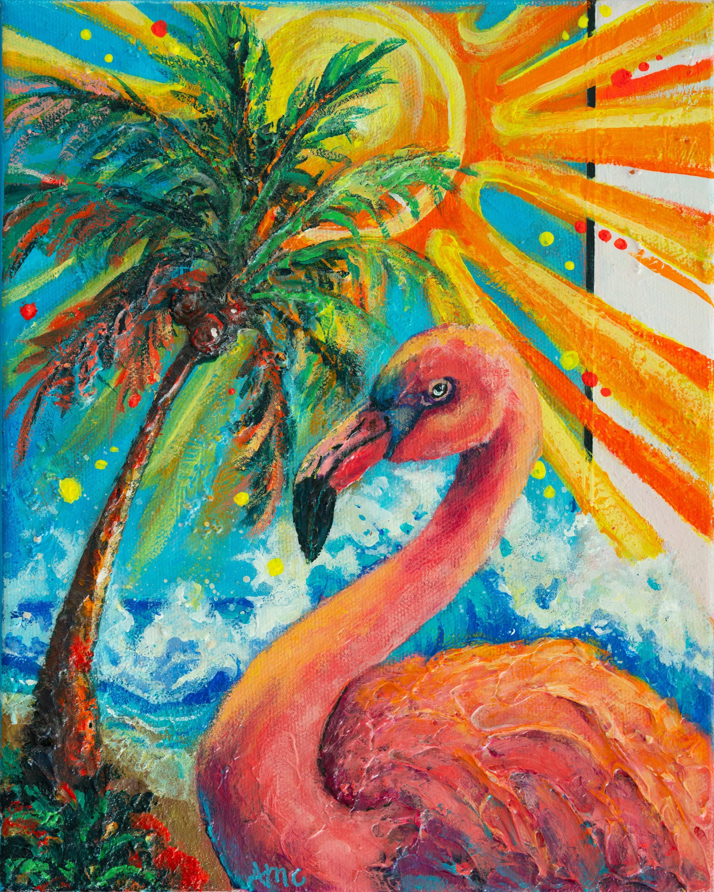 Flamingo by the Sea.jpg