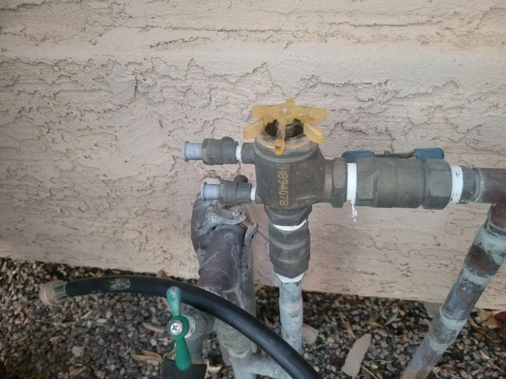 This pressure vacuum breaker in Mesa was leaking all over the place. We replaced it and stopped their leak.
