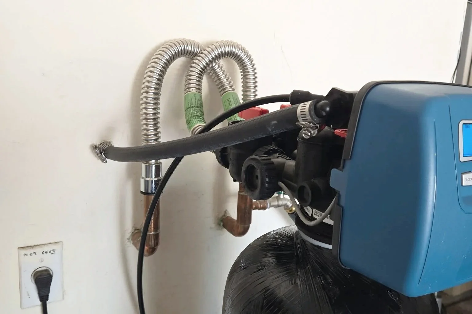 "New water softener installed in Gilbert, AZ home — Mountain Vista Plumbing"