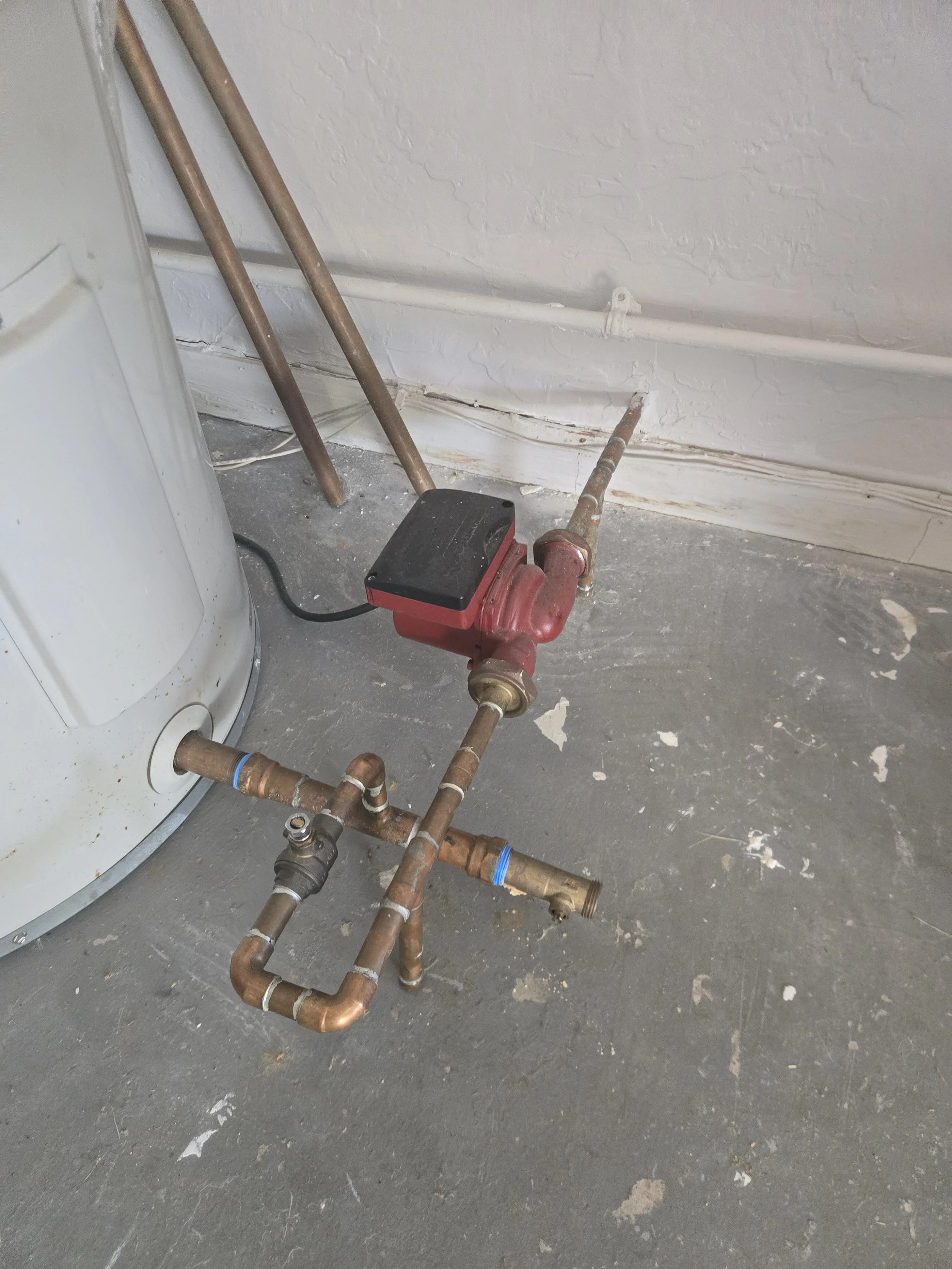Water Heater Sizing &amp; Recirculating Pumps
