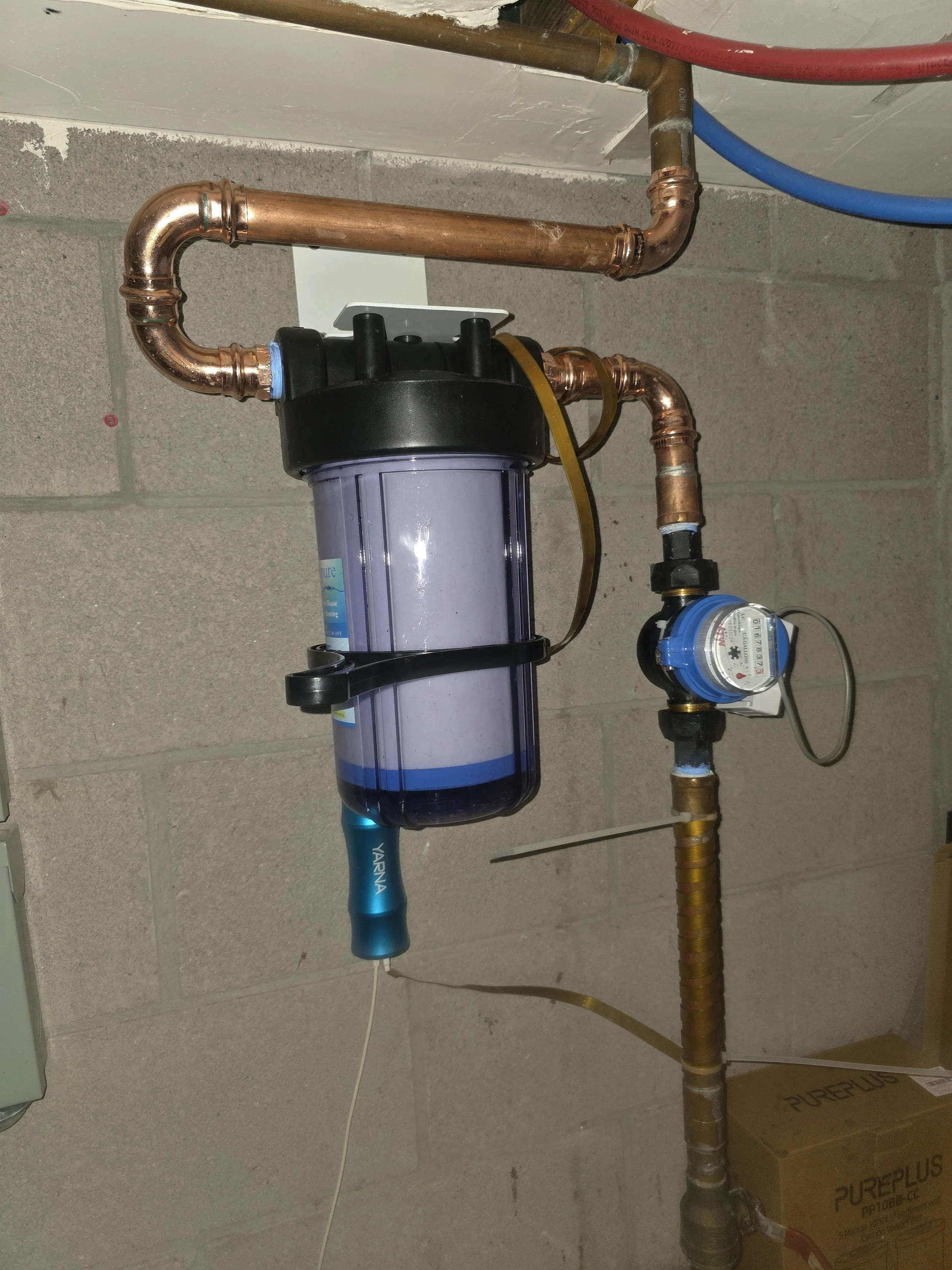 Whole House Sediment Filter Installation in Gold Canyon, AZ | Mountain Vista Plumbing