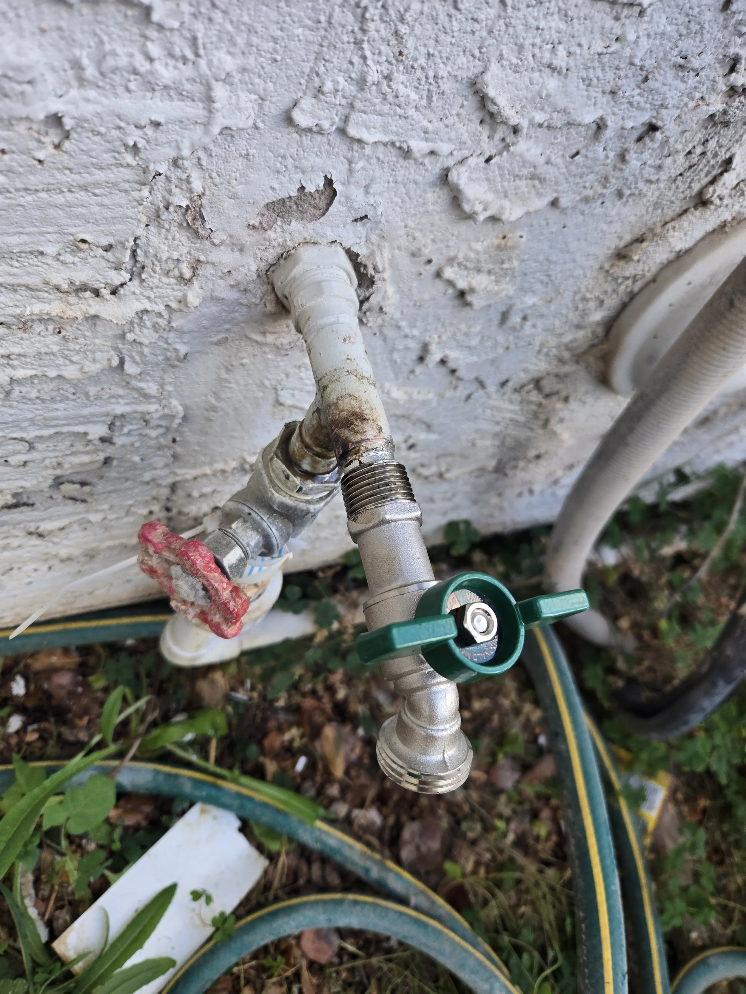 A leaking hose bib replaced at a home in Phoenix, AZ