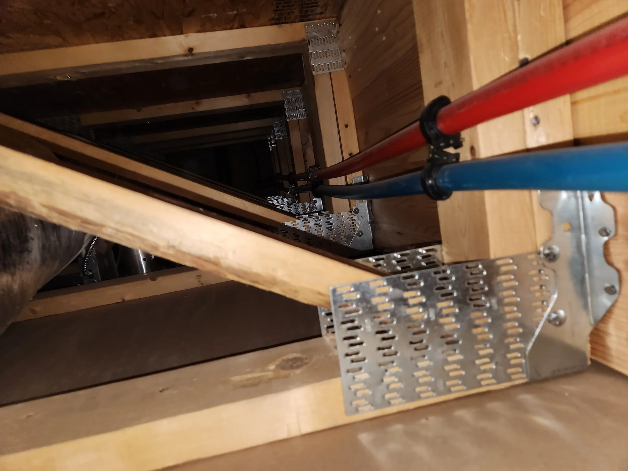 "PEX piping installation in Phoenix, AZ home — Mountain Vista Plumbing"