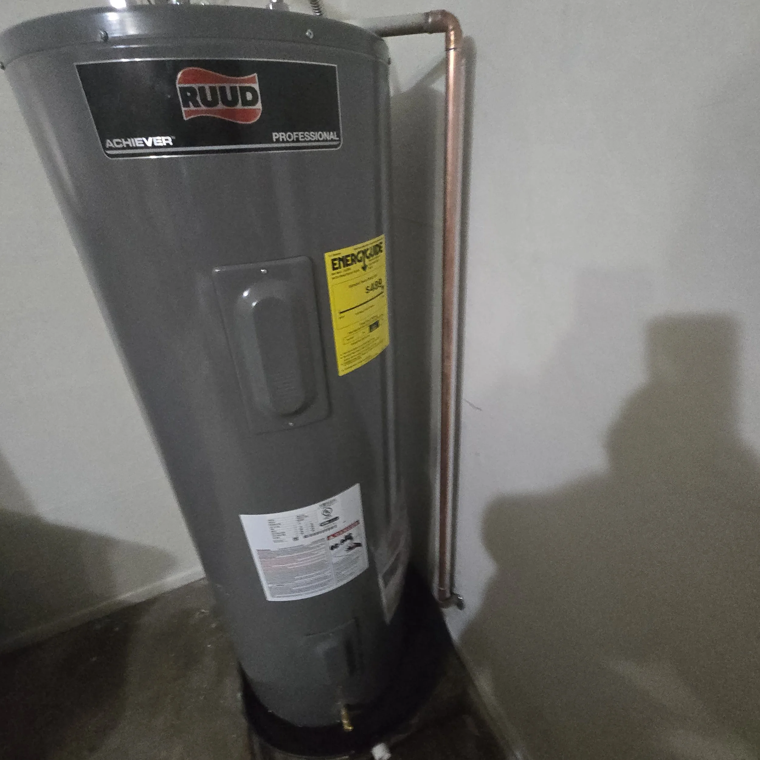 A new water heater at a home in Goodyear, AZ