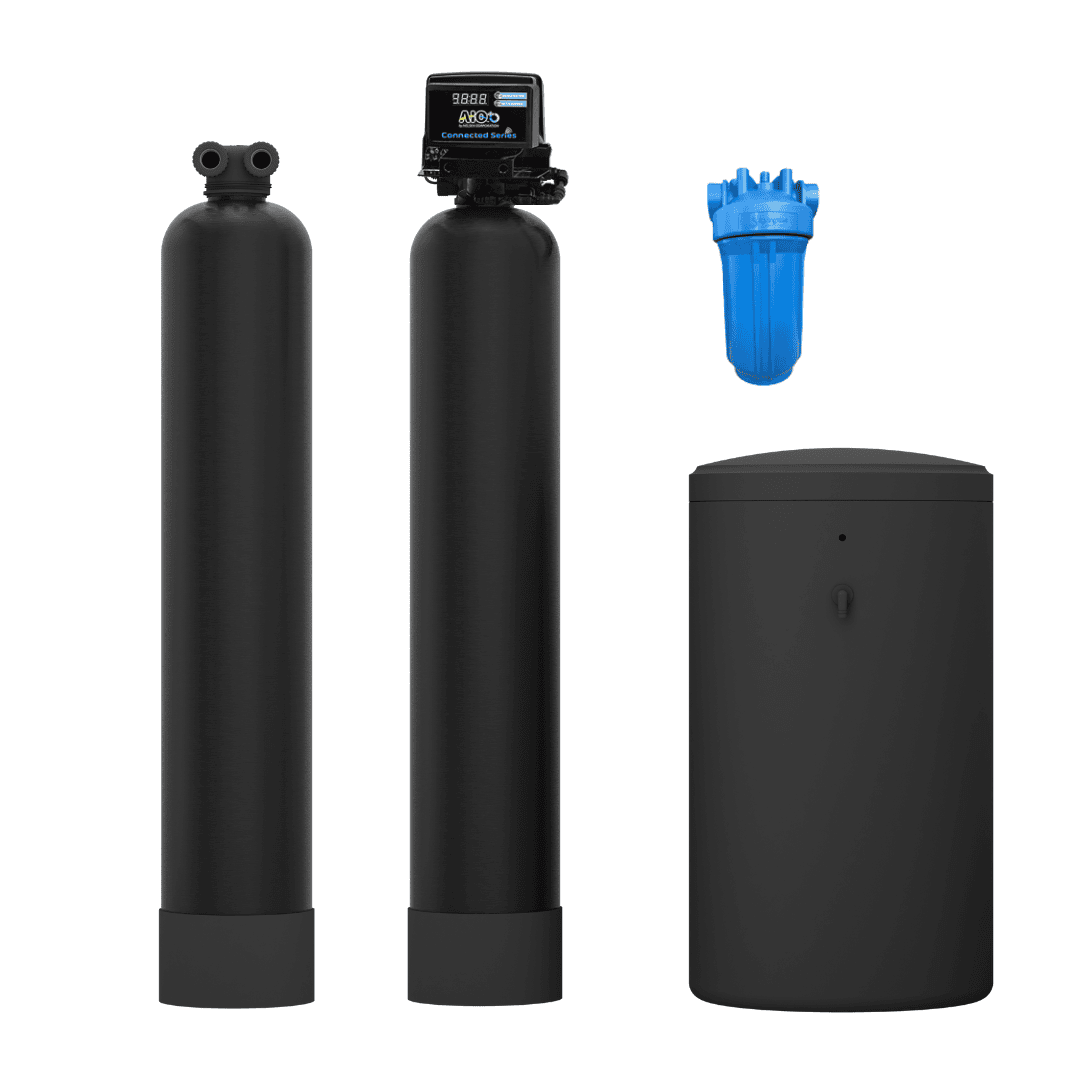 SpringWell carbon and water softener dual system