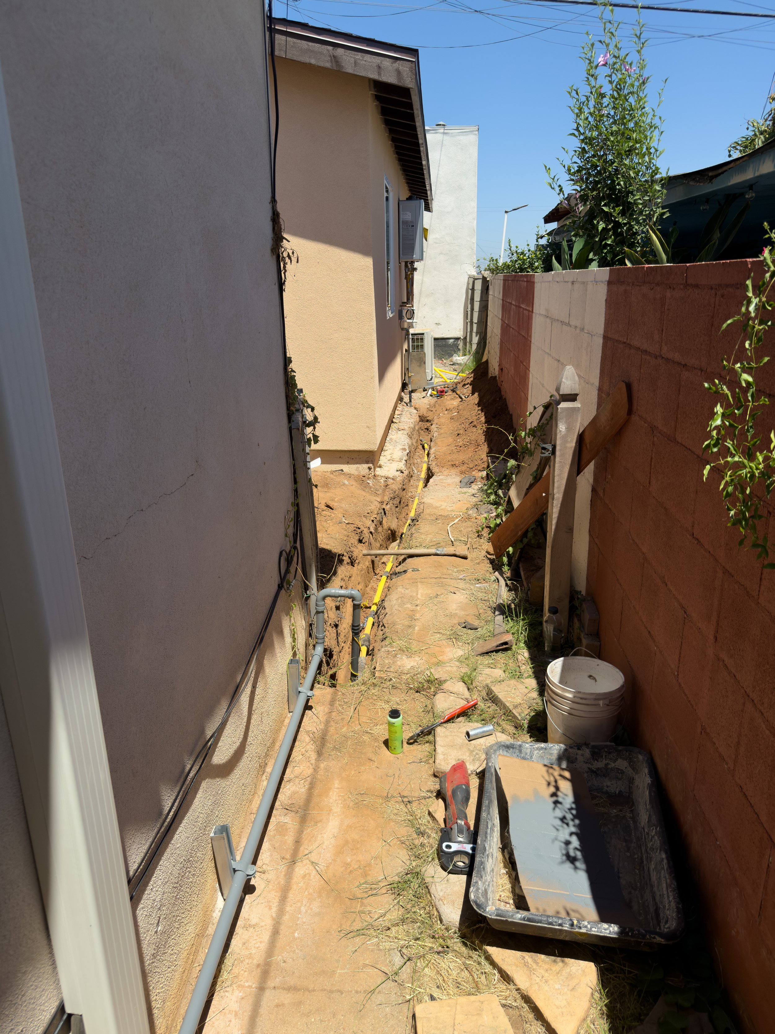 gas line installation in glendale