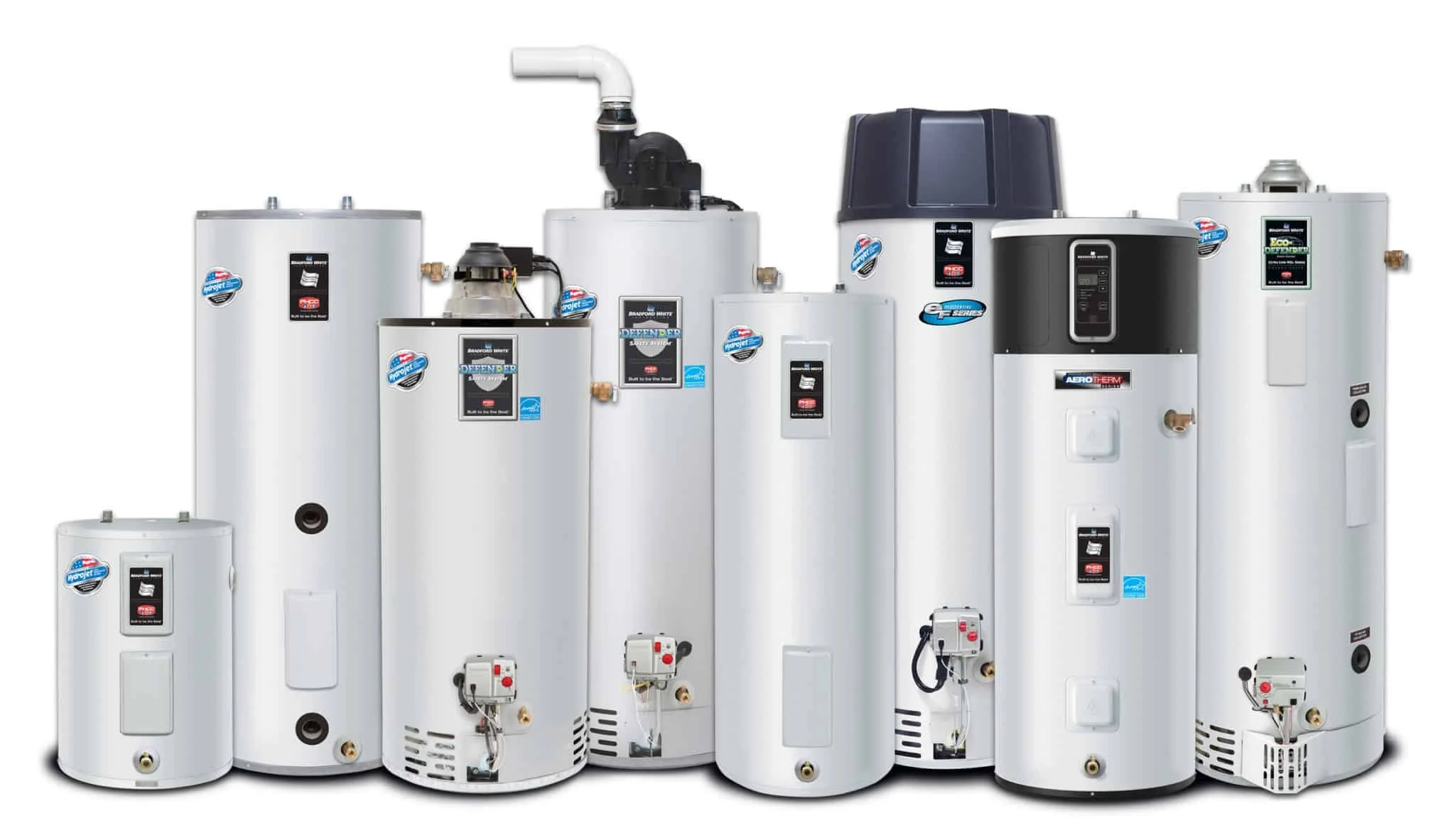 Bradford White conventional water heaters