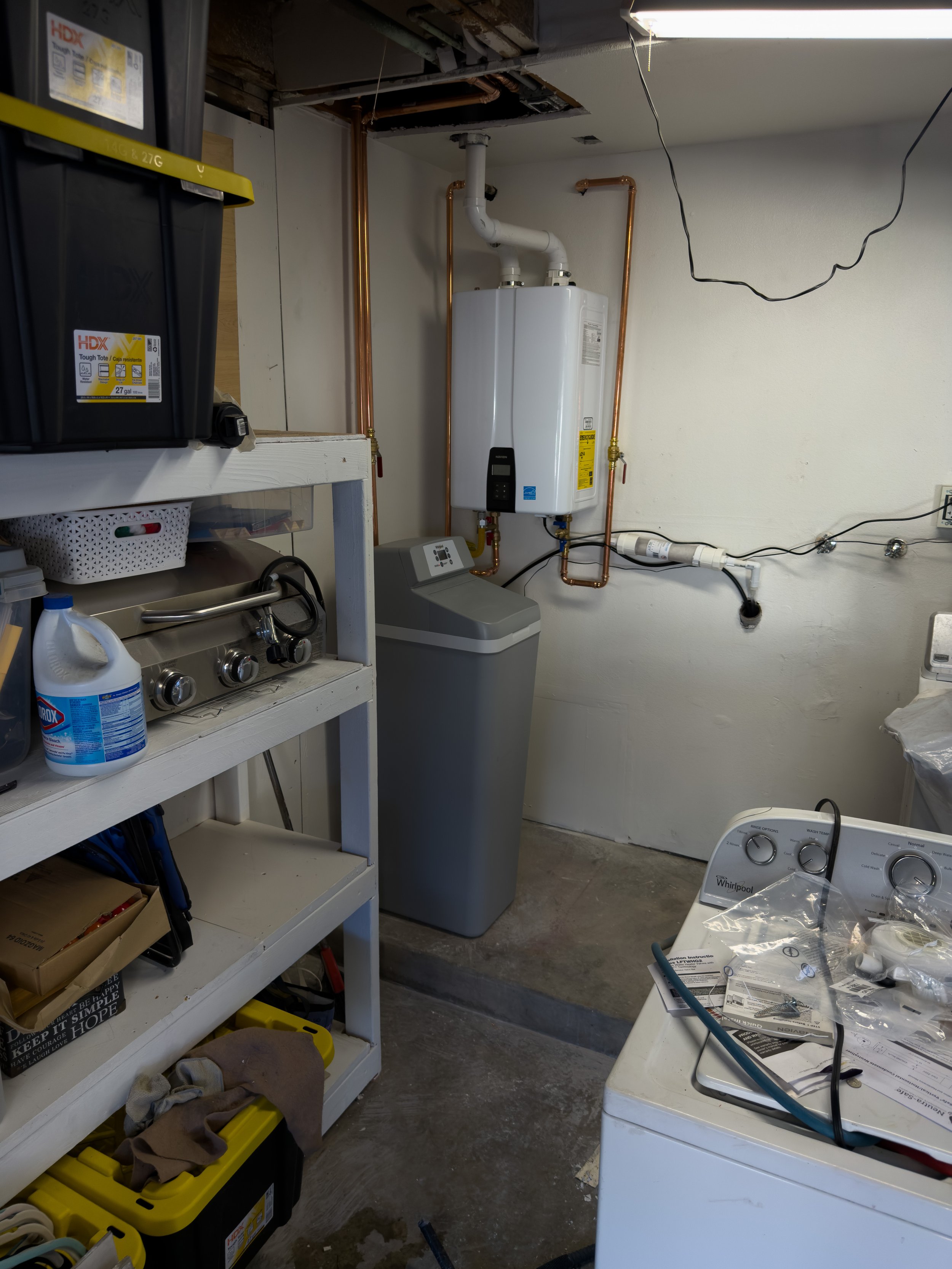 Navien tankless water heater installation in sunland, CA. 