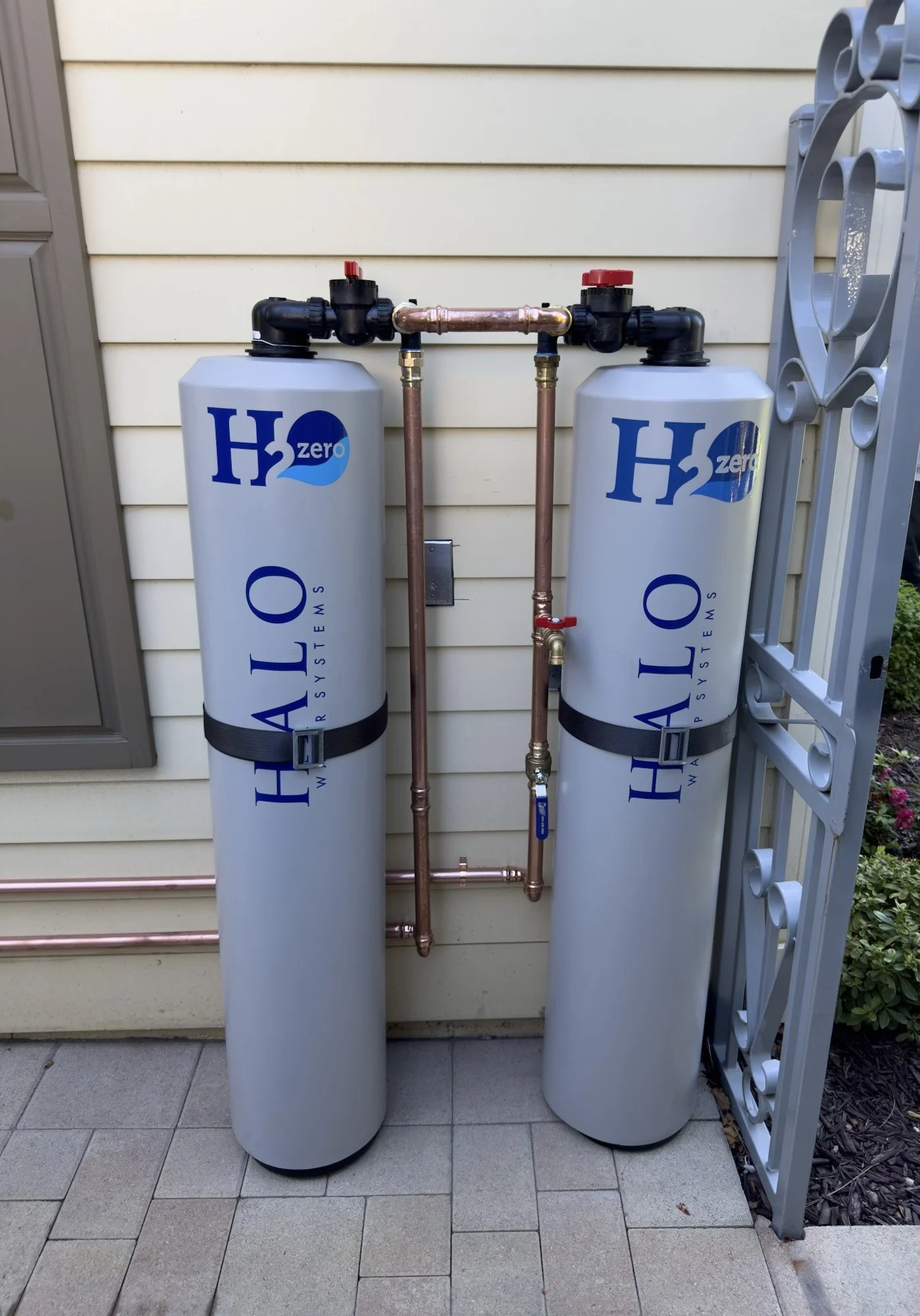 whole home water filtration system installed in glendale