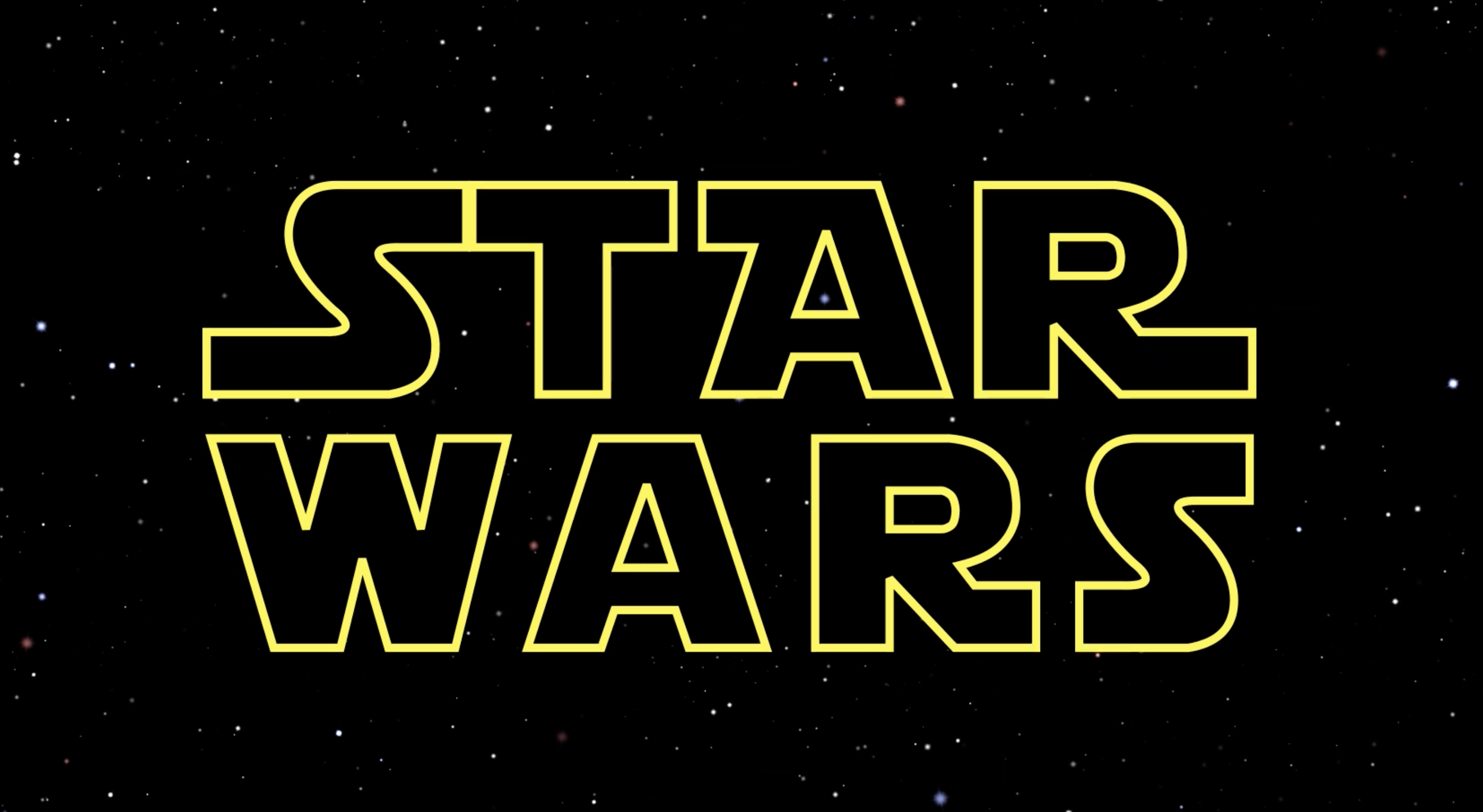 Star Wars Title Sequence
