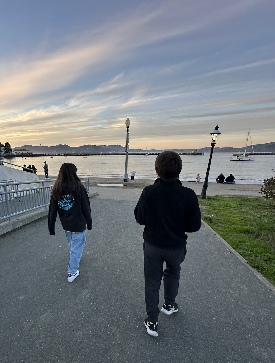my-daughter-and-son-walking-towards-a-beach-at-sundown-in-san-francisco
