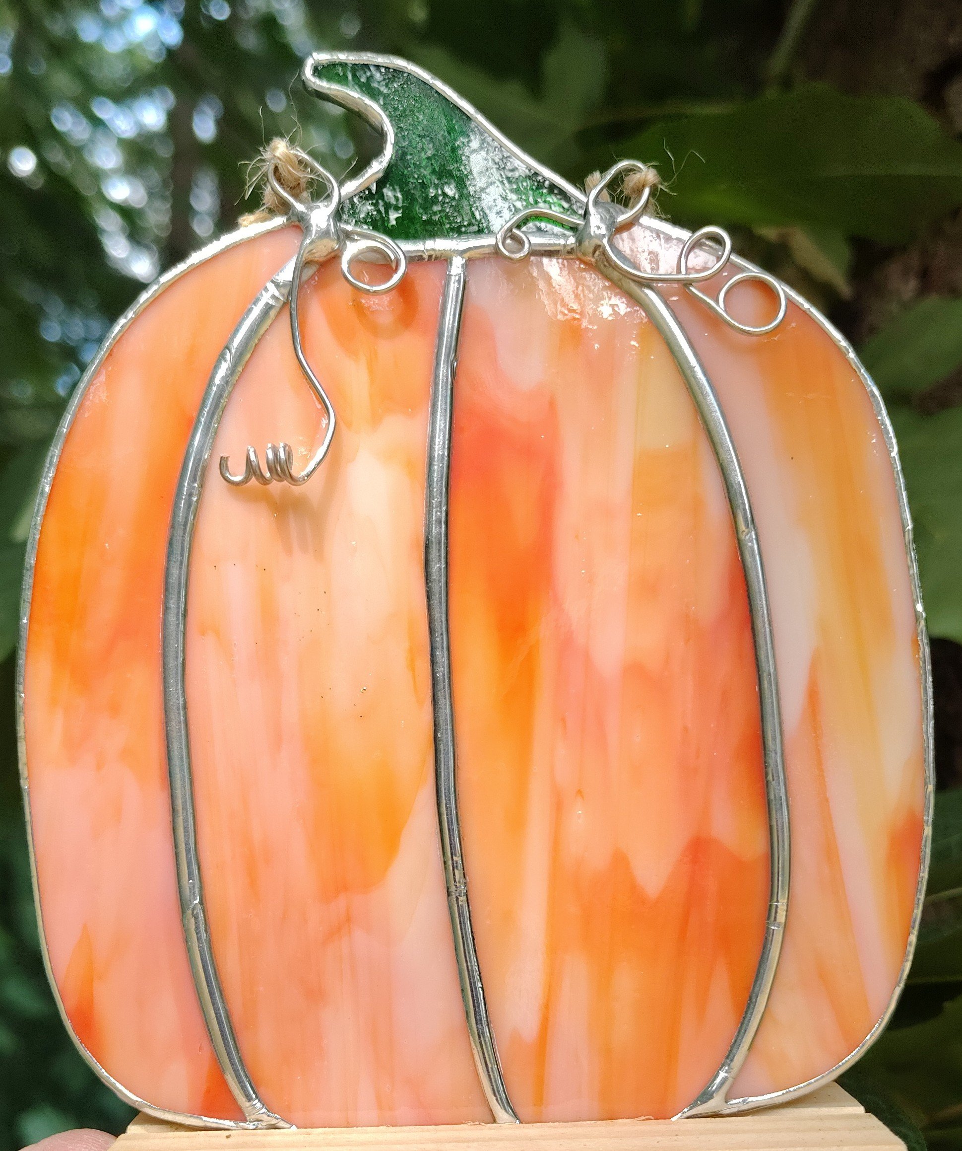 Stained Glass Pumpkin @ Pence Gallery