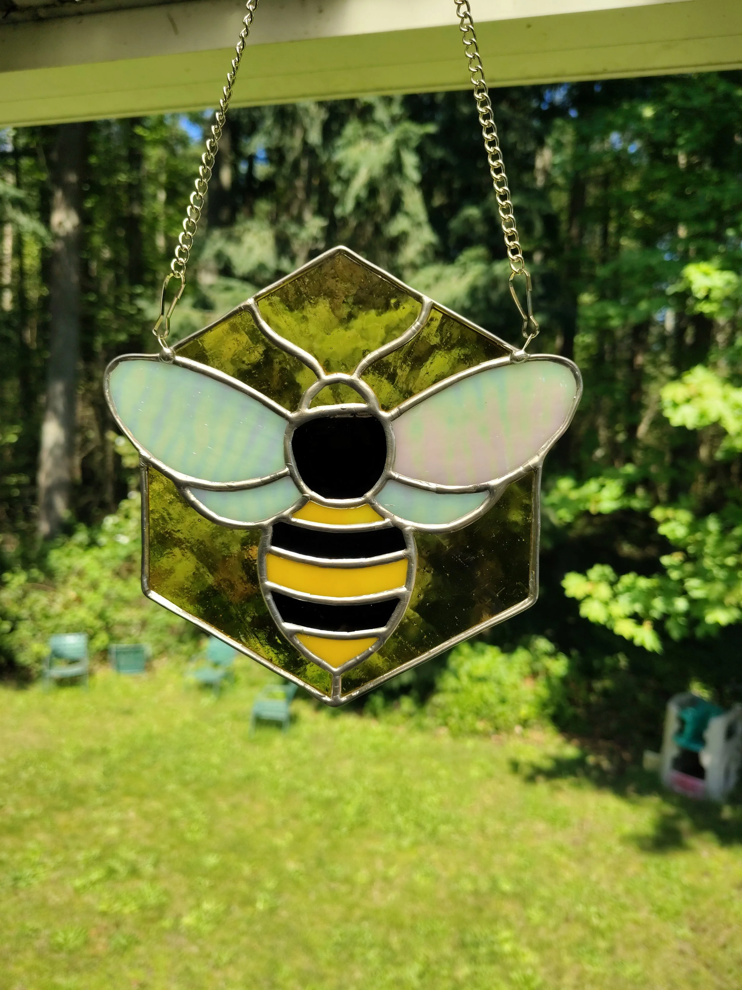 Honey Bee Suncatcher