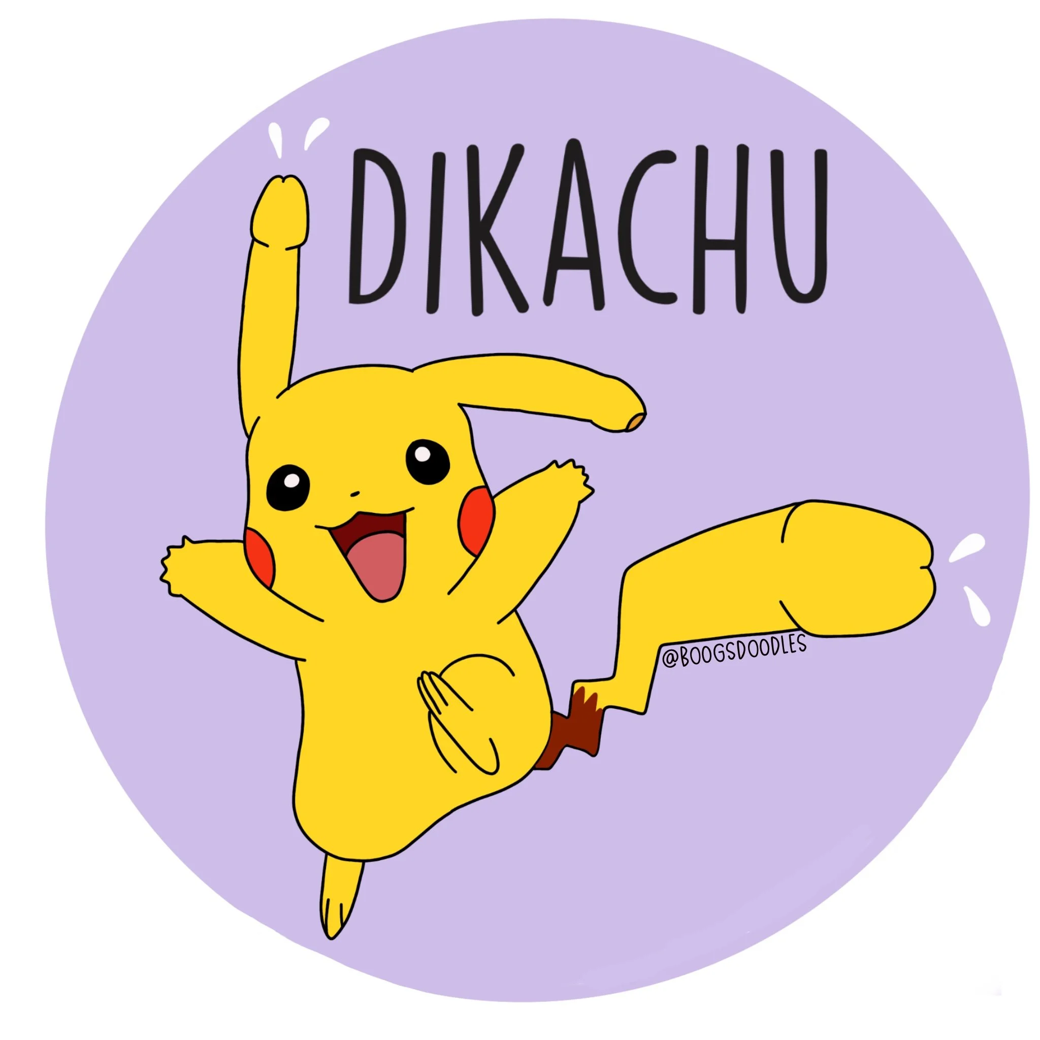 Dikachu Sticker
