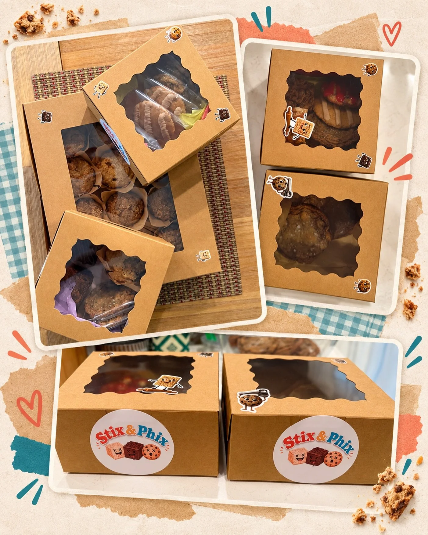 WHEW&mdash;what a week! 🥹🍪 Stix &amp; Phix is SOLD OUT for the weekend! 💛

Thank you so much to everyone who placed an order and showed my little bakery love this week. Every box packed means the world to me! 🧡

I&rsquo;m taking a little breather