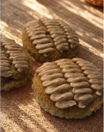 Honey Hush · Cornbread Cookie with Cinnamon Buttercream