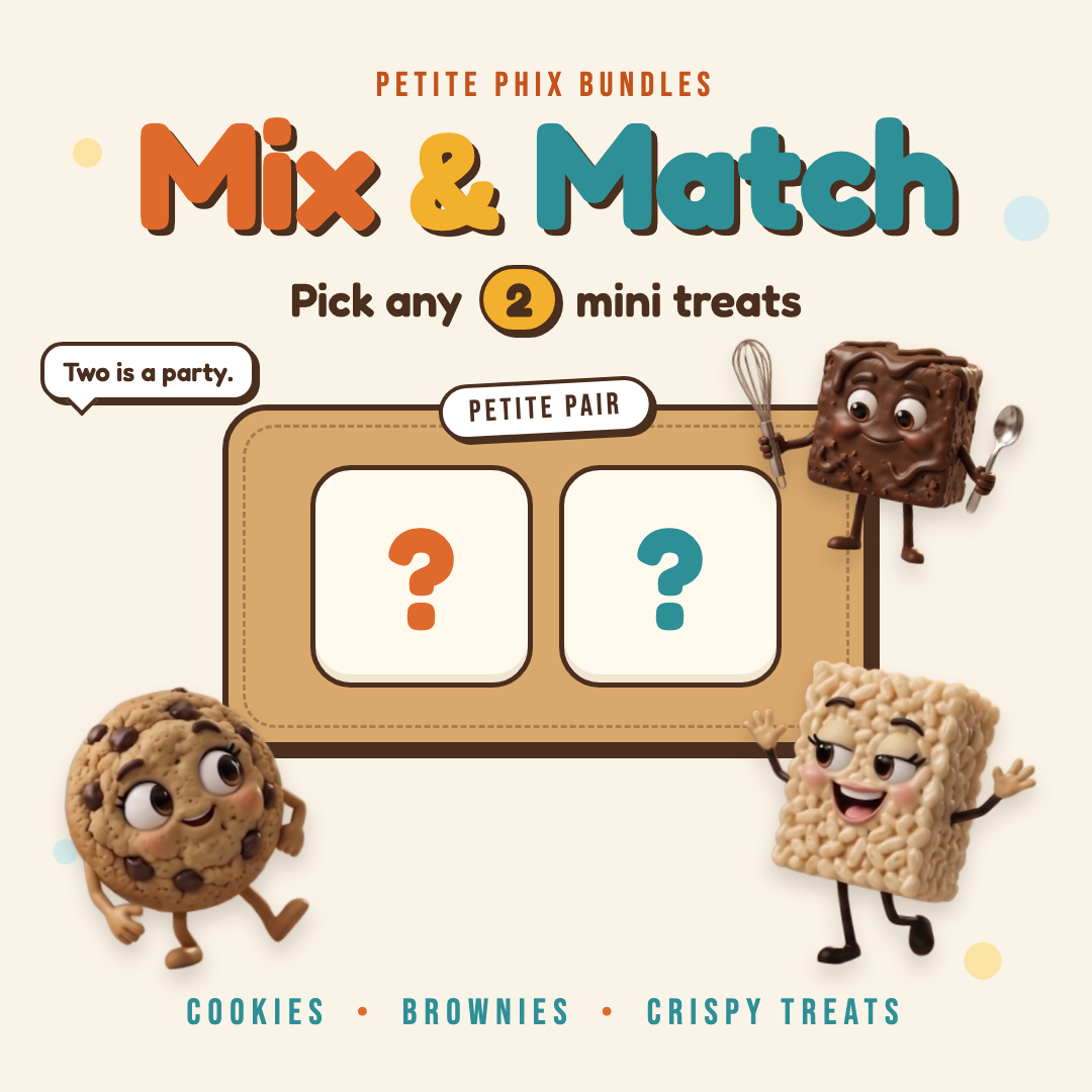 Petite Pair - Pick Any 2 Mini Desserts