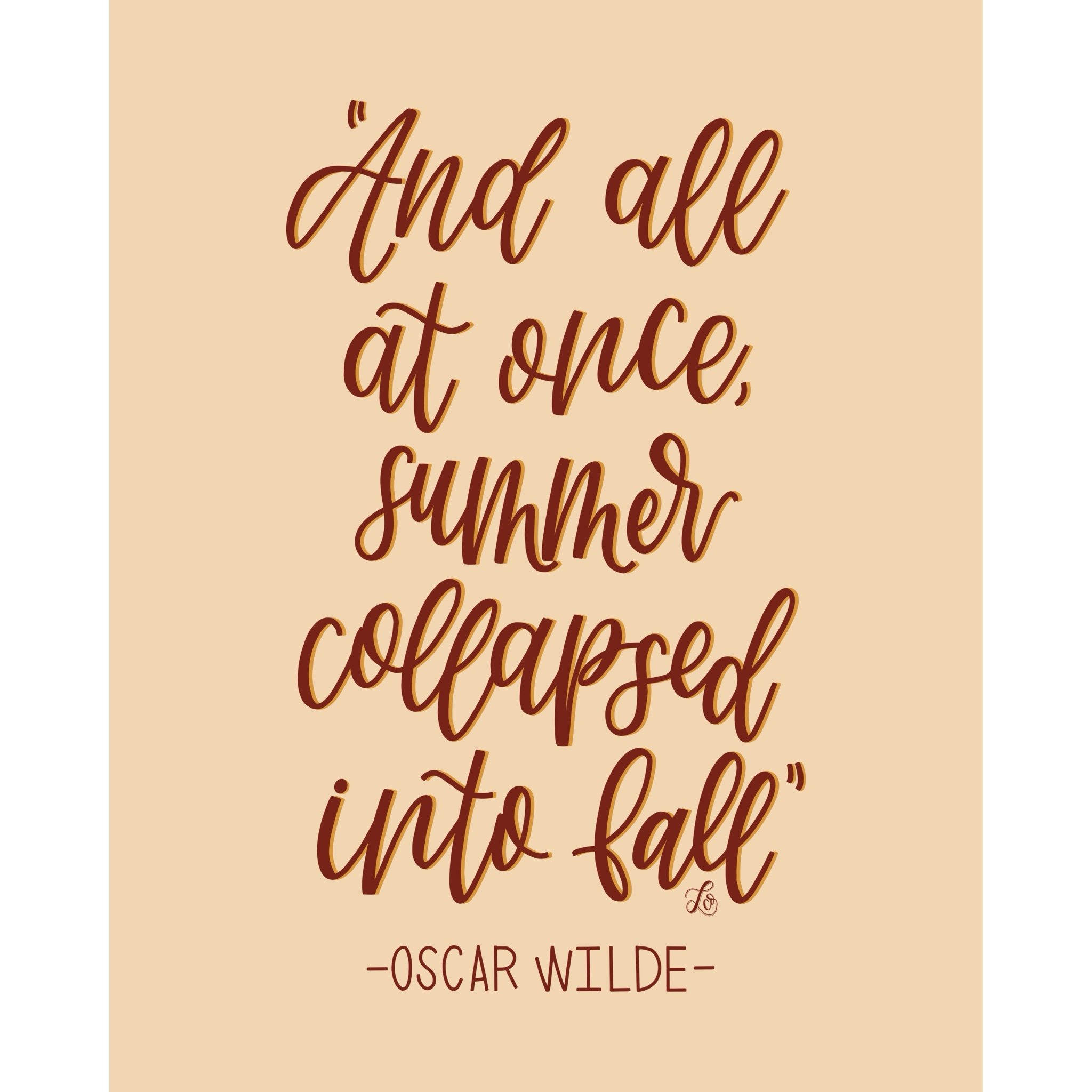 summer to fall