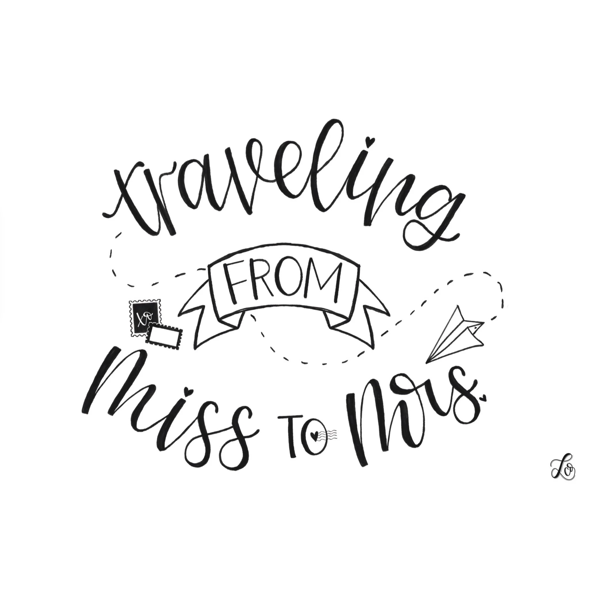 traveling from miss to mrs