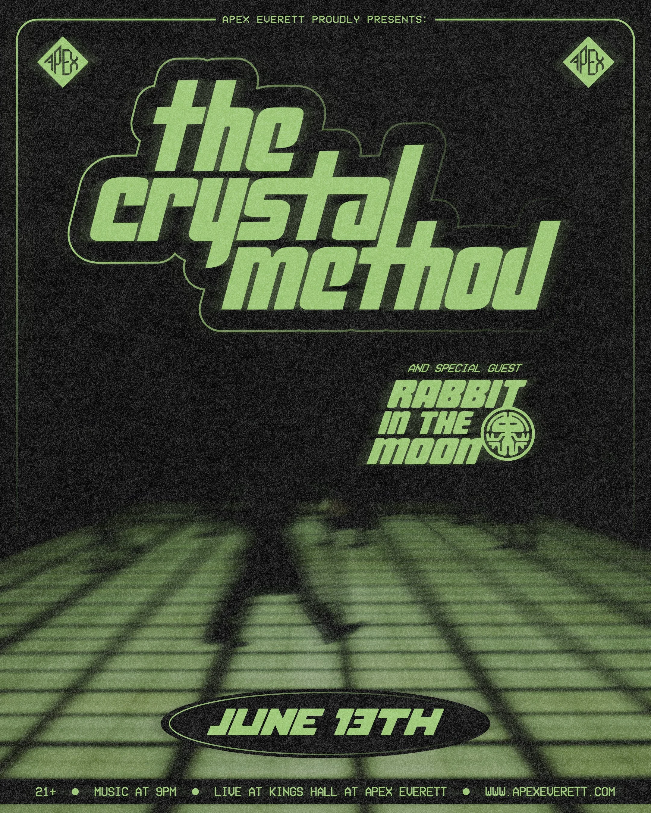 The Crystal Method + Rabbit In The Moon
