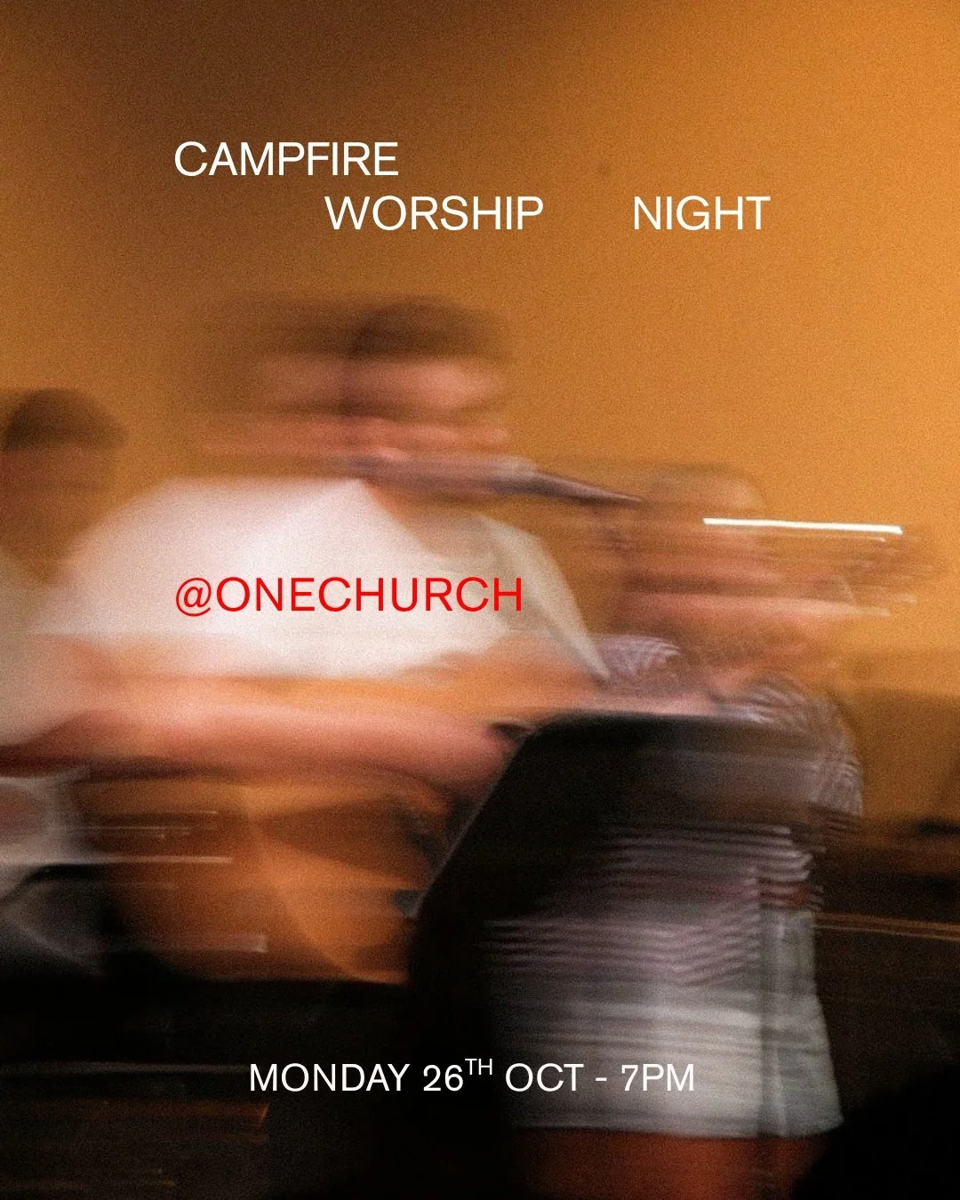 Friends who love Jesus! Come and join us in worshipping Him! 

Monday the 26th of October at 7pm.
We are here to give our all to Him, just to be present in His love - join us in this at One church in Blackburn!

Stay after for more connections, tea a