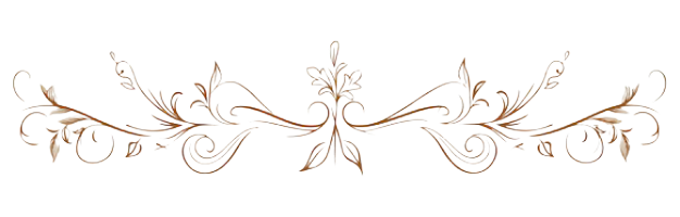 Decorative vintage floral ornament with intricate scroll and leaf patterns.