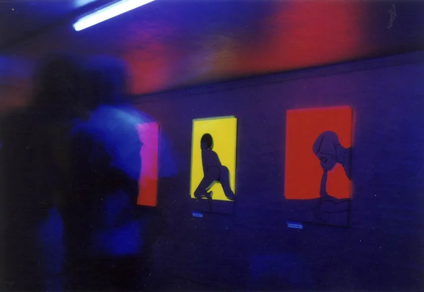 Opening night of the Money Shot exhibition