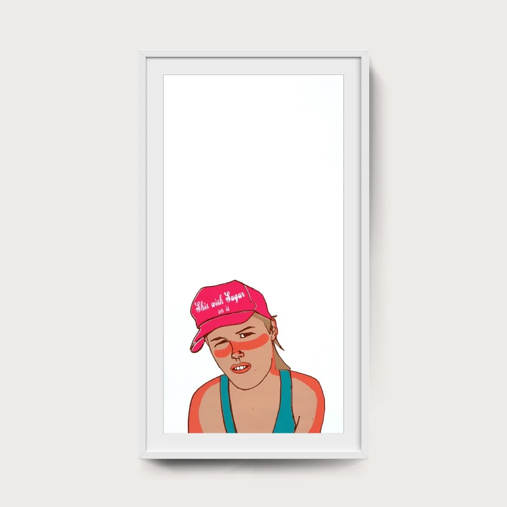 Trucker Hat - Shit with Sugar on it