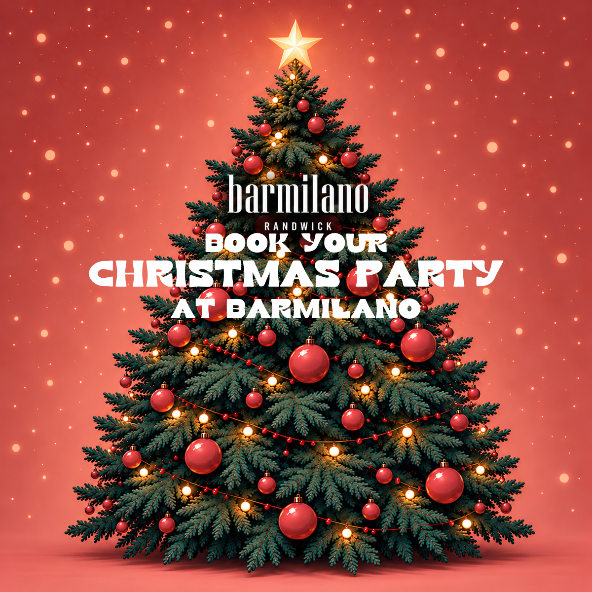 christmas PARTIES at barmilano randwick